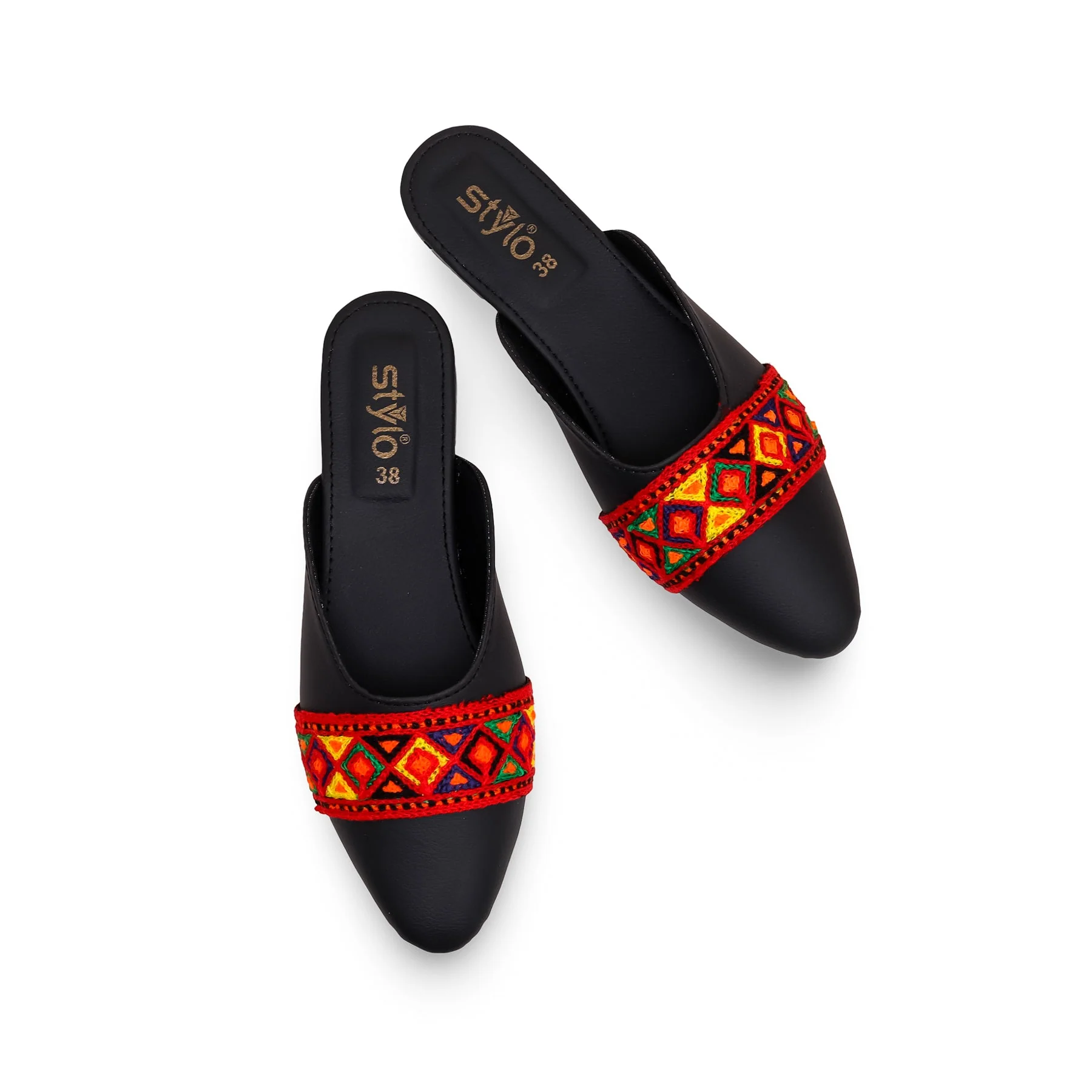 Black Mules CL1838 - Image 4