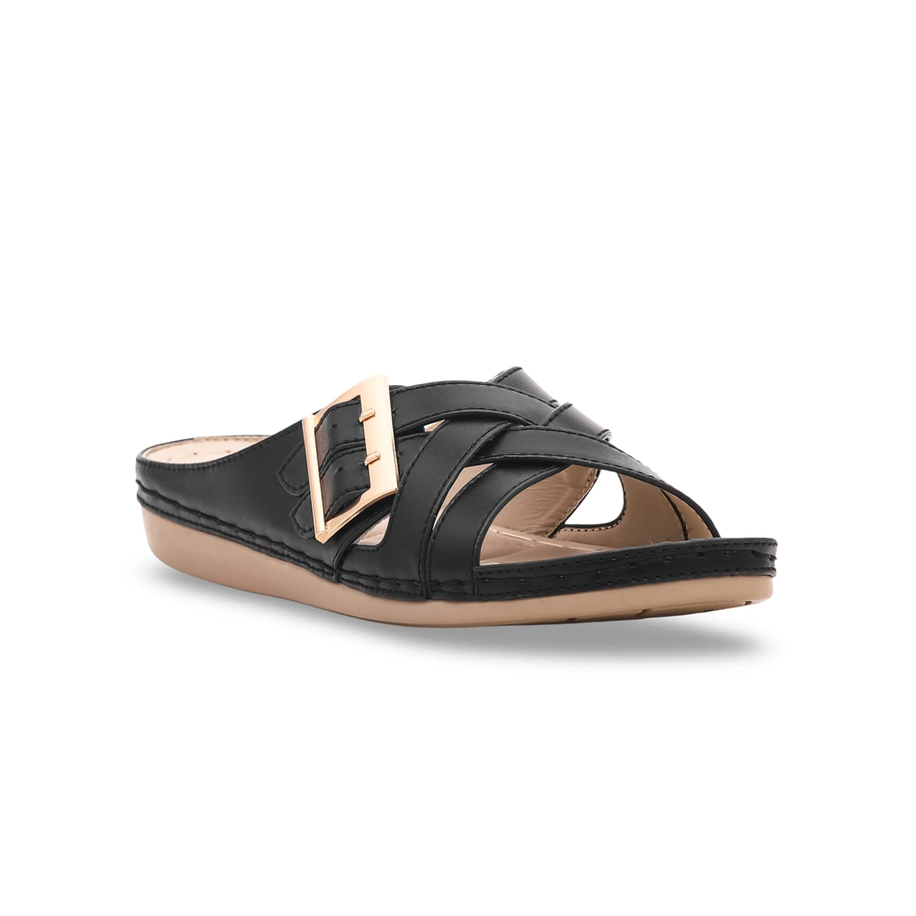 Black Formal Slipper PU0148 - Image 2