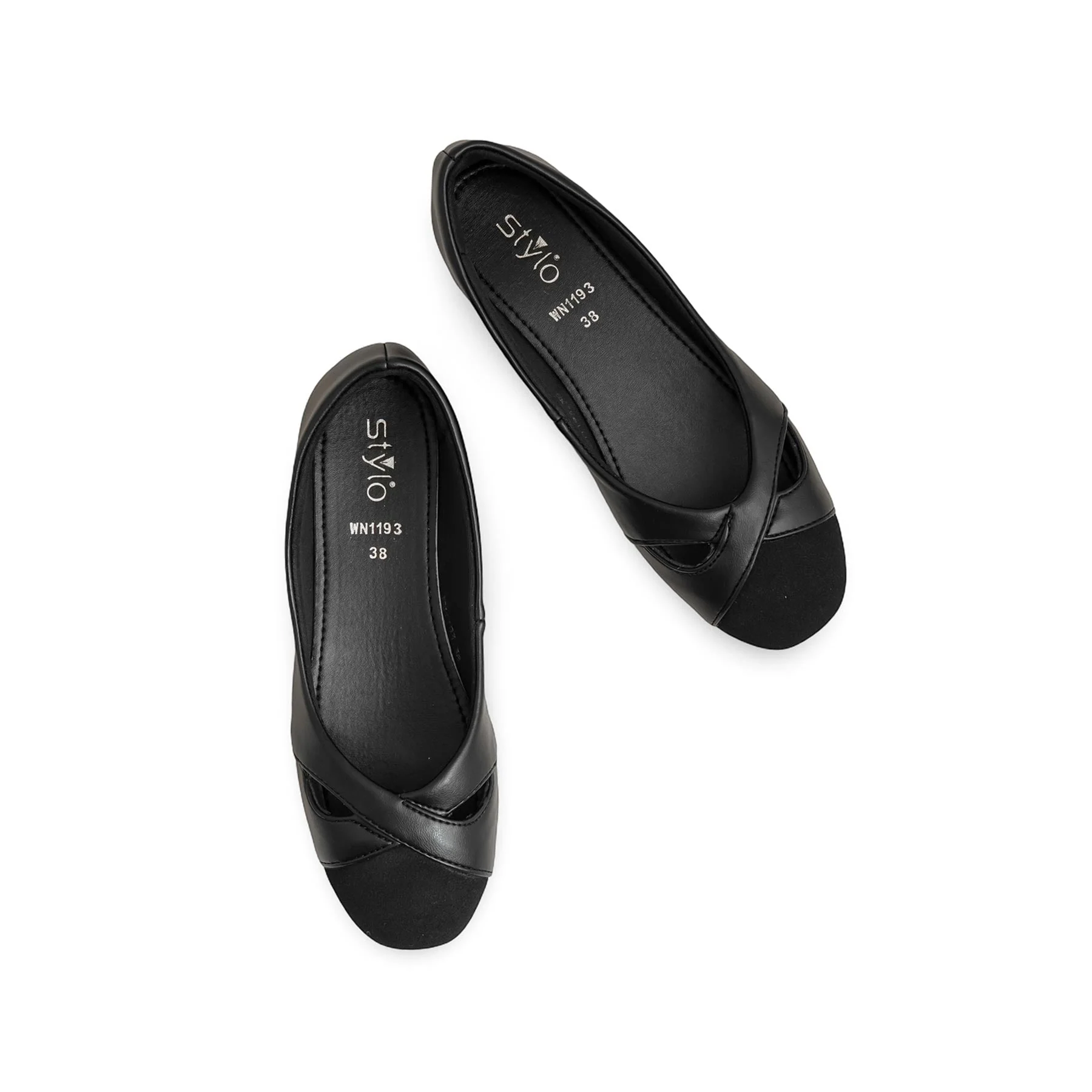 Black Pumps For Ladies WN1193 - Image 7