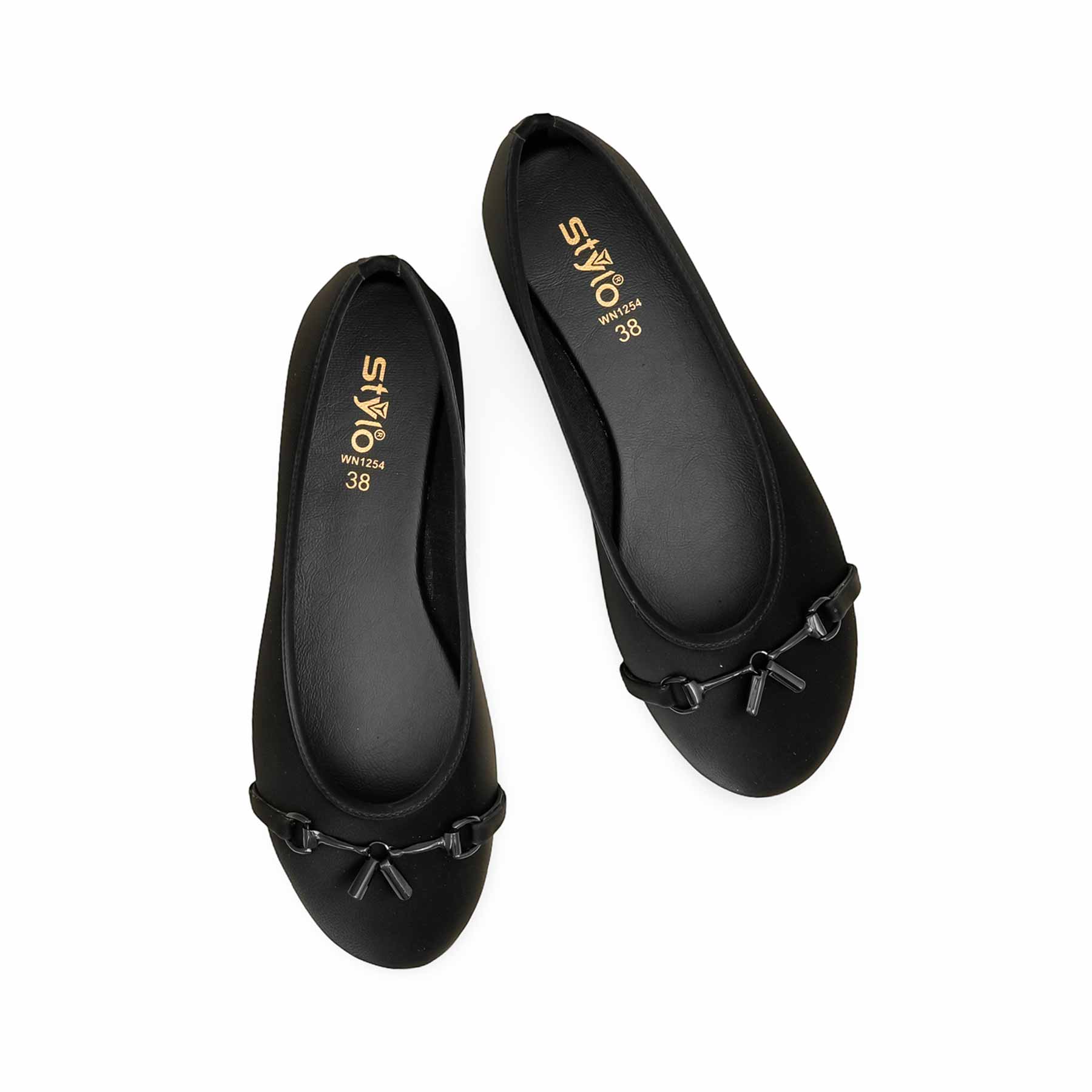 Black Pumps For Ladies WN1254 - Image 5
