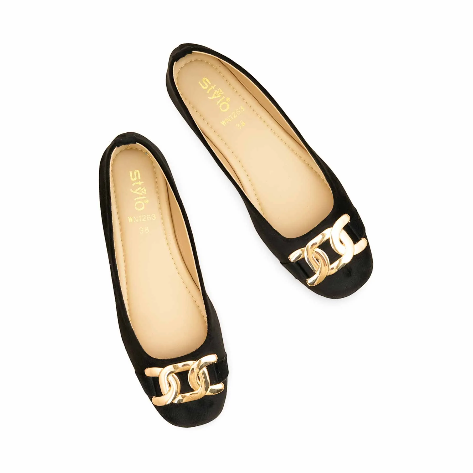 Black Pumps For Ladies WN1263 - Image 5