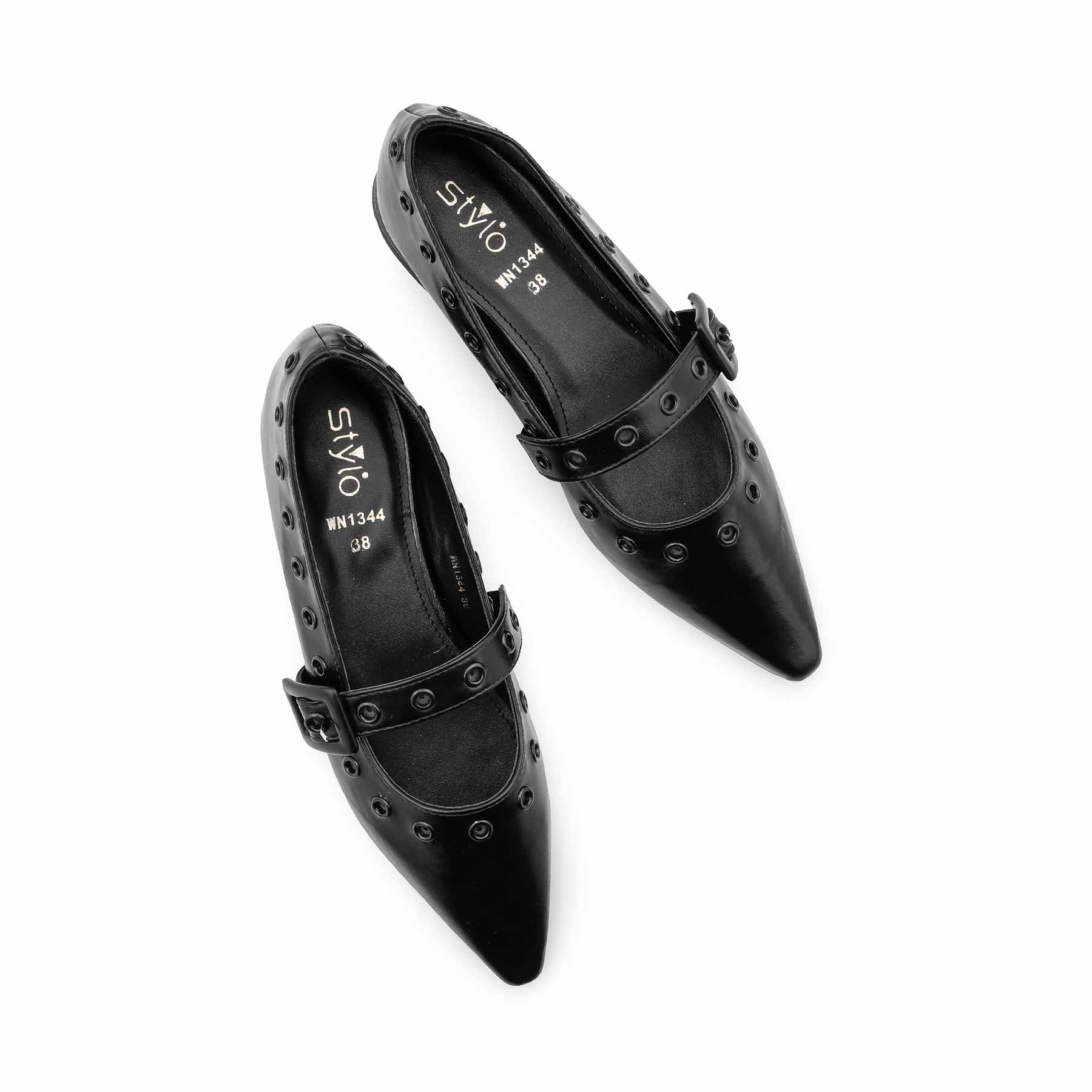 Black Pumps For Ladies WN1344 - Image 5