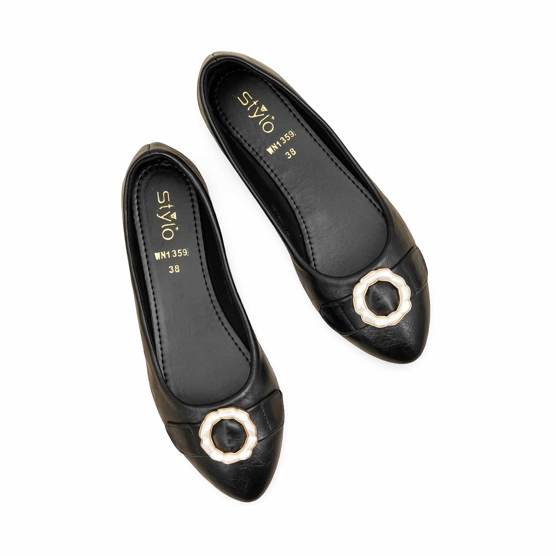 Black Pumps For Ladies WN1359 - Image 6
