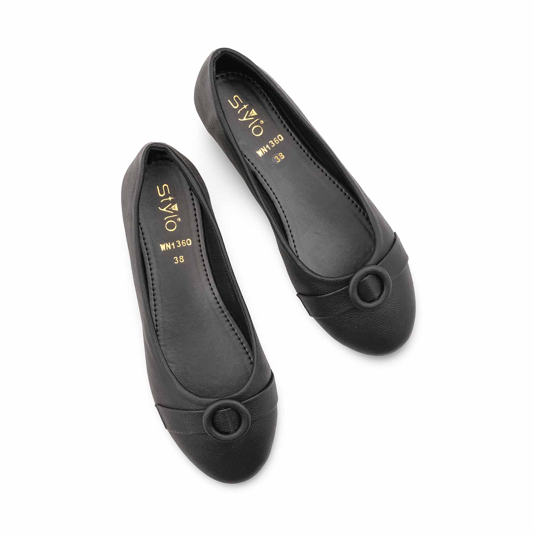 Black Pumps For Ladies WN1360 - Image 5