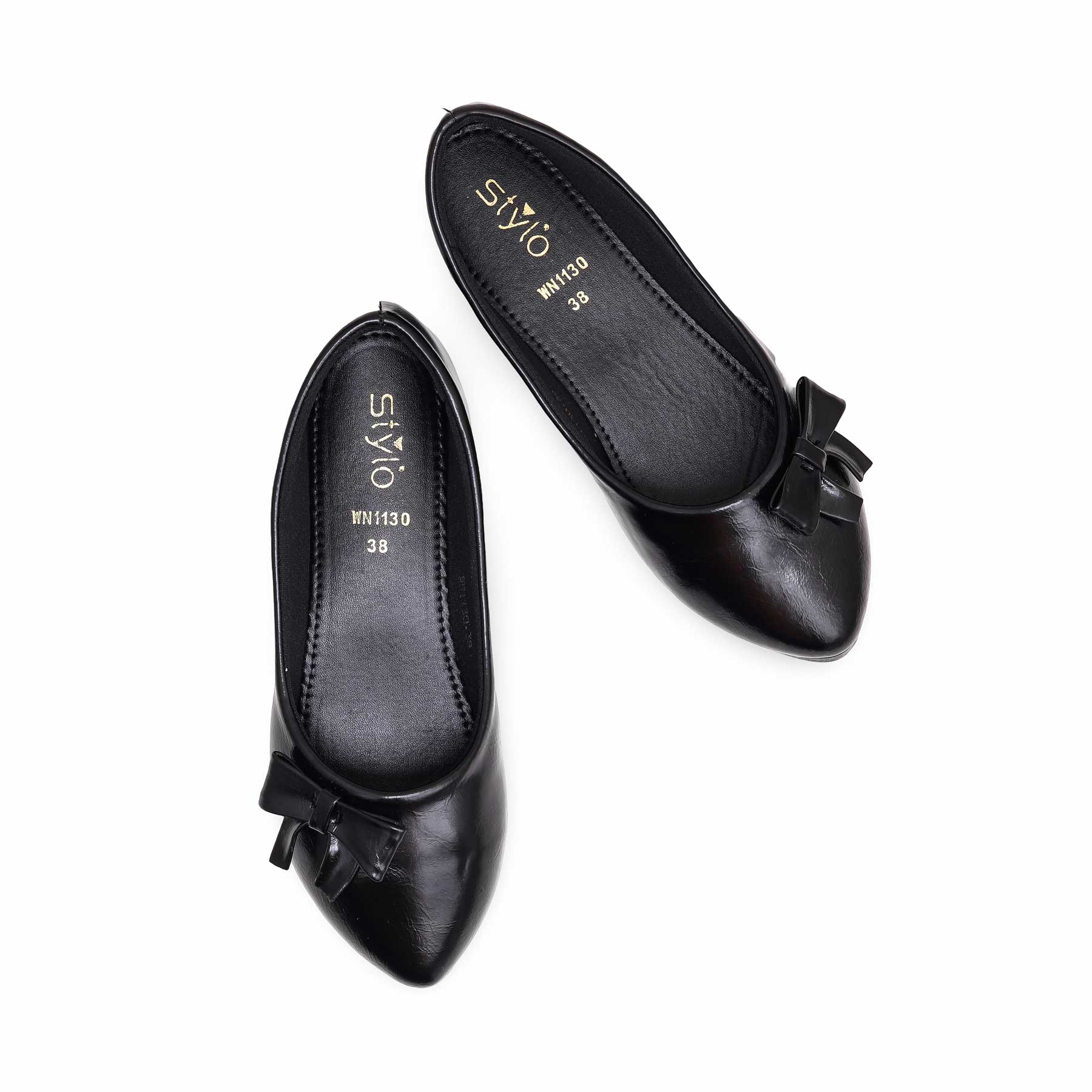 Black Pumps For Women WN1130 - Image 4
