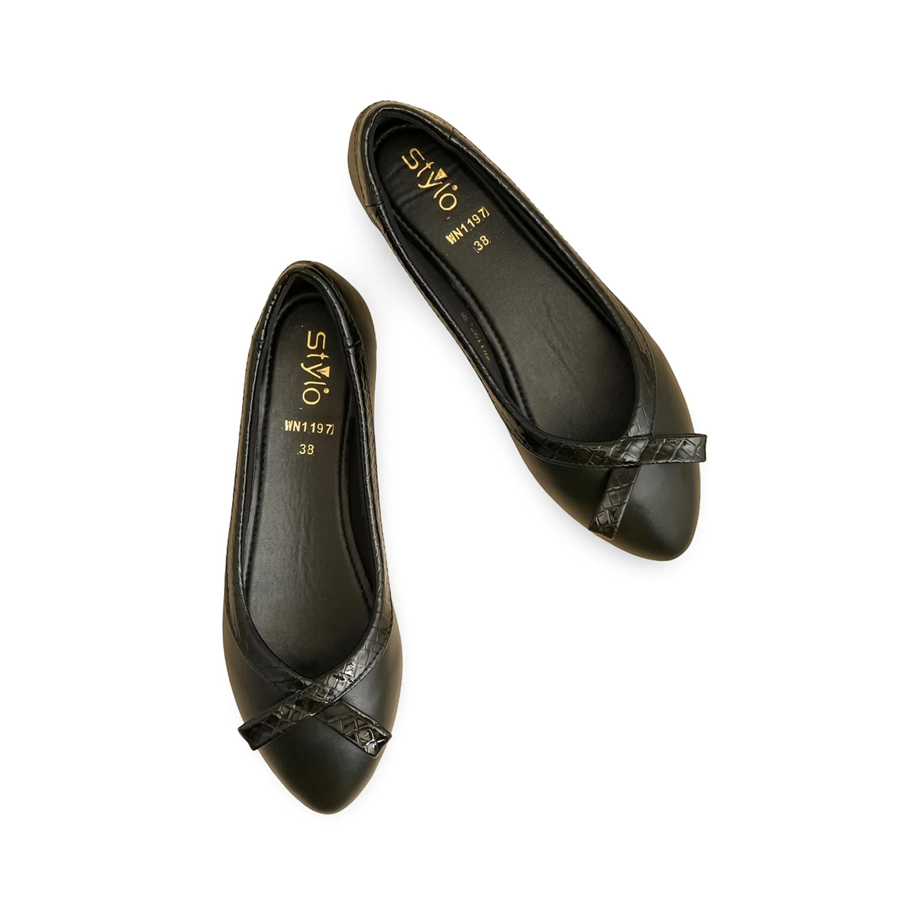 Black Pumps For Women WN1197 - Image 5
