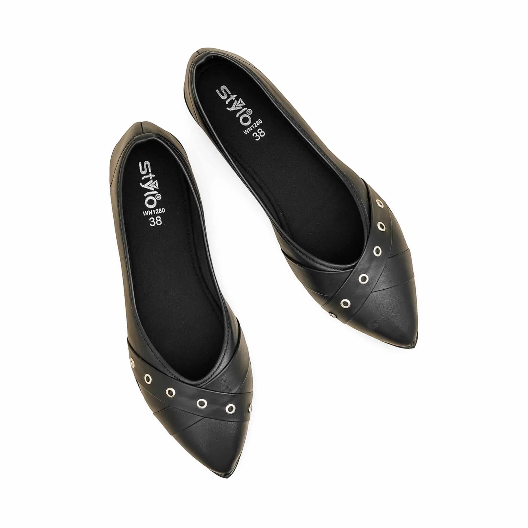 Black Pumps For Women WN1280 - Image 5