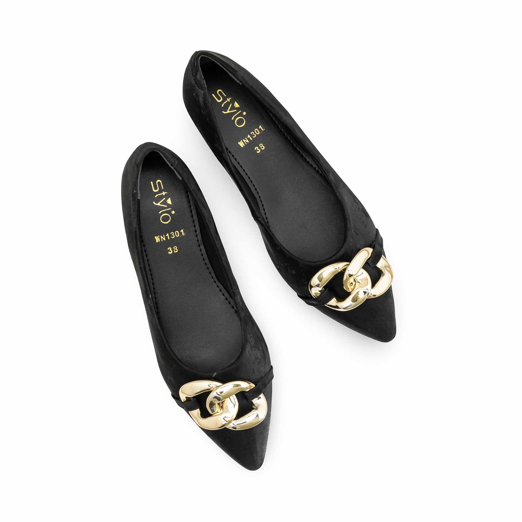 Black Pumps For Women WN1301 - Image 5