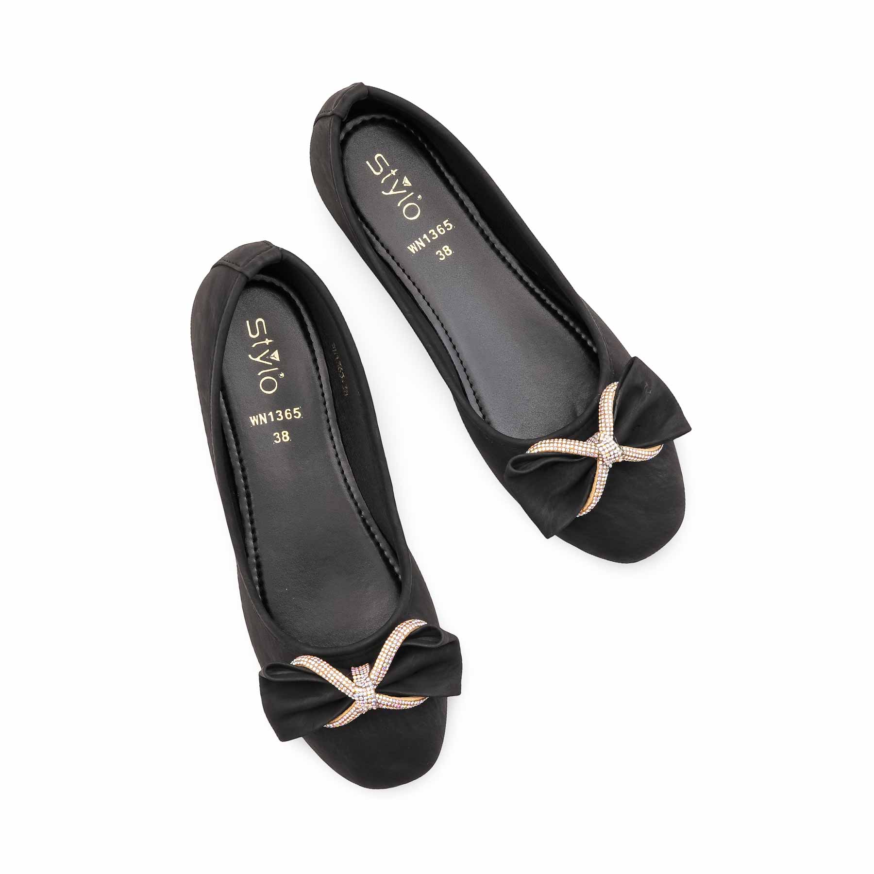 Black Pumps For Women WN1365 - Image 5