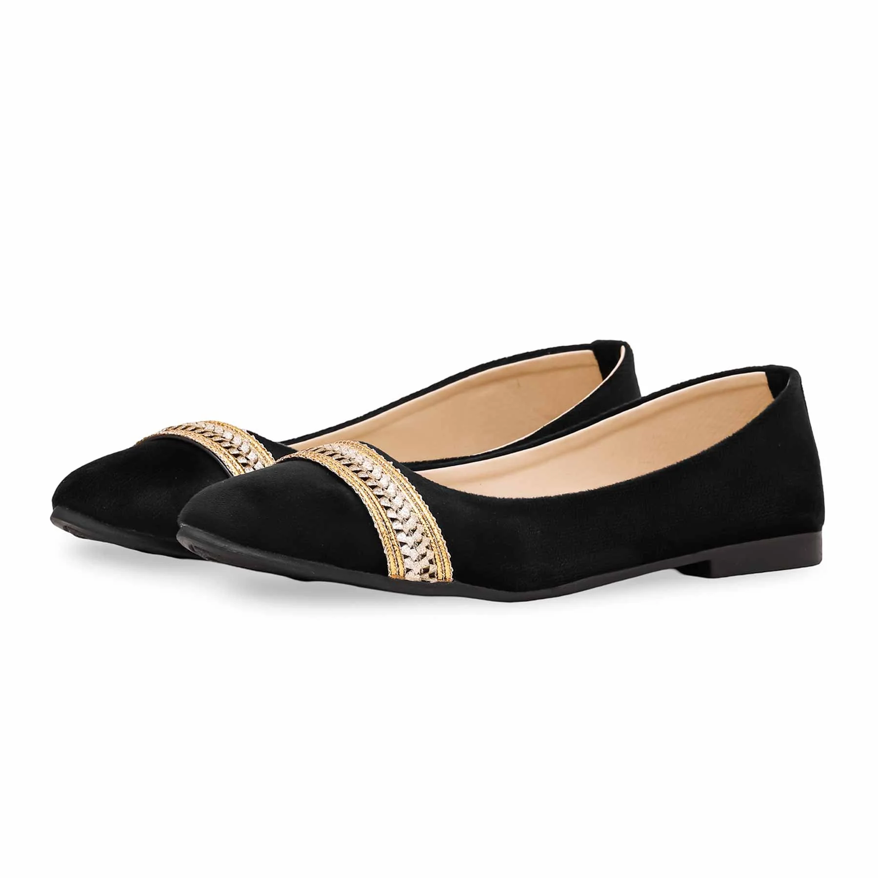 Women's Black Pumps WN0998 - Image 2