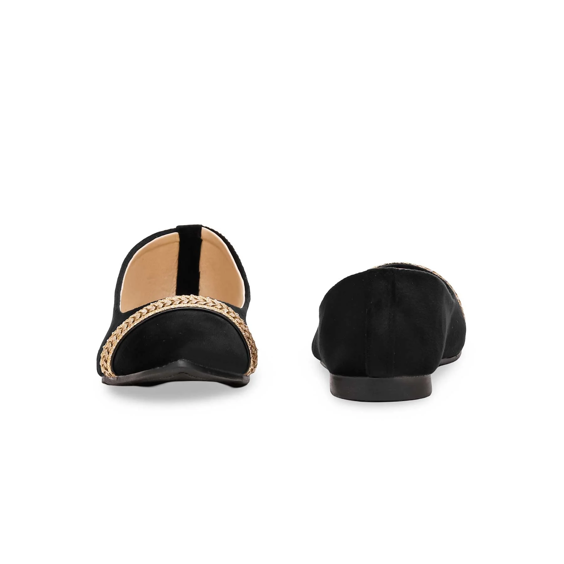 Women's Black Pumps WN0998 - Image 3