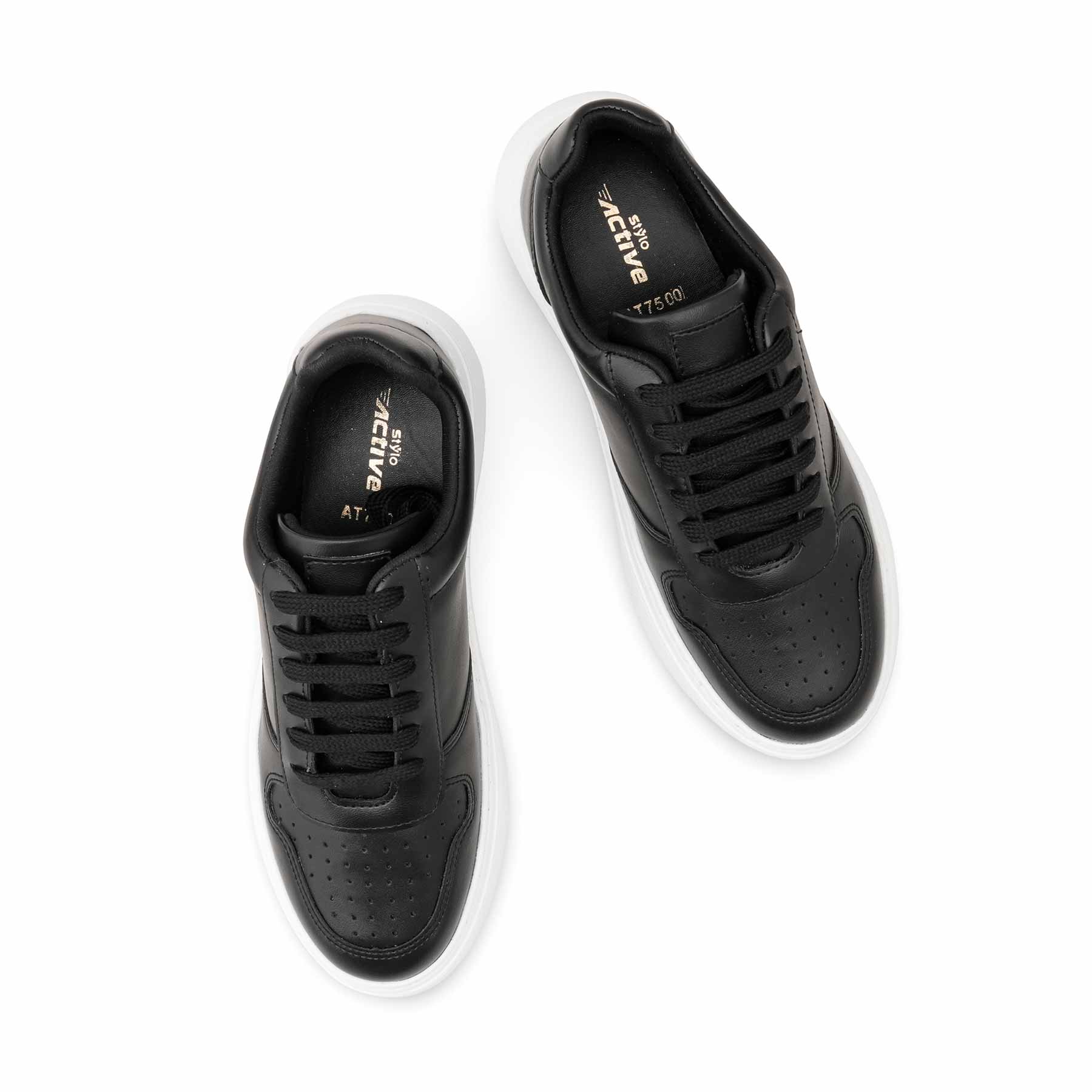 Black Sneaker For Ladies AT7500 - Image 5