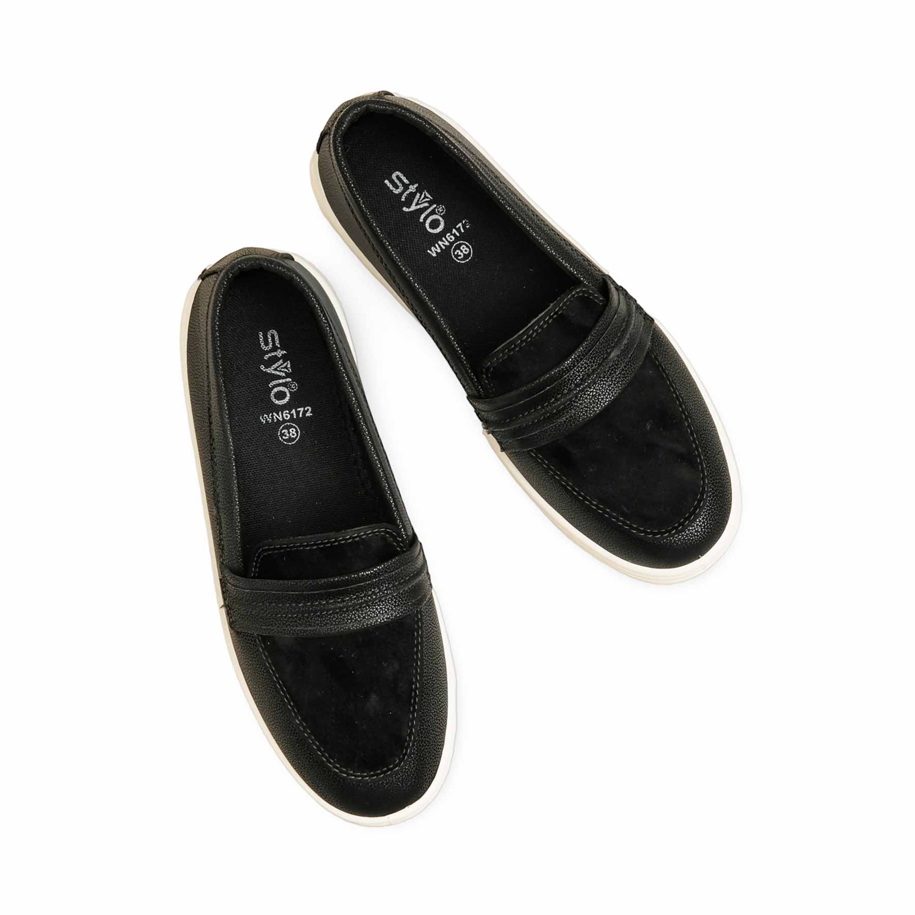 Black Sneaker For Women WN6172 - Image 6