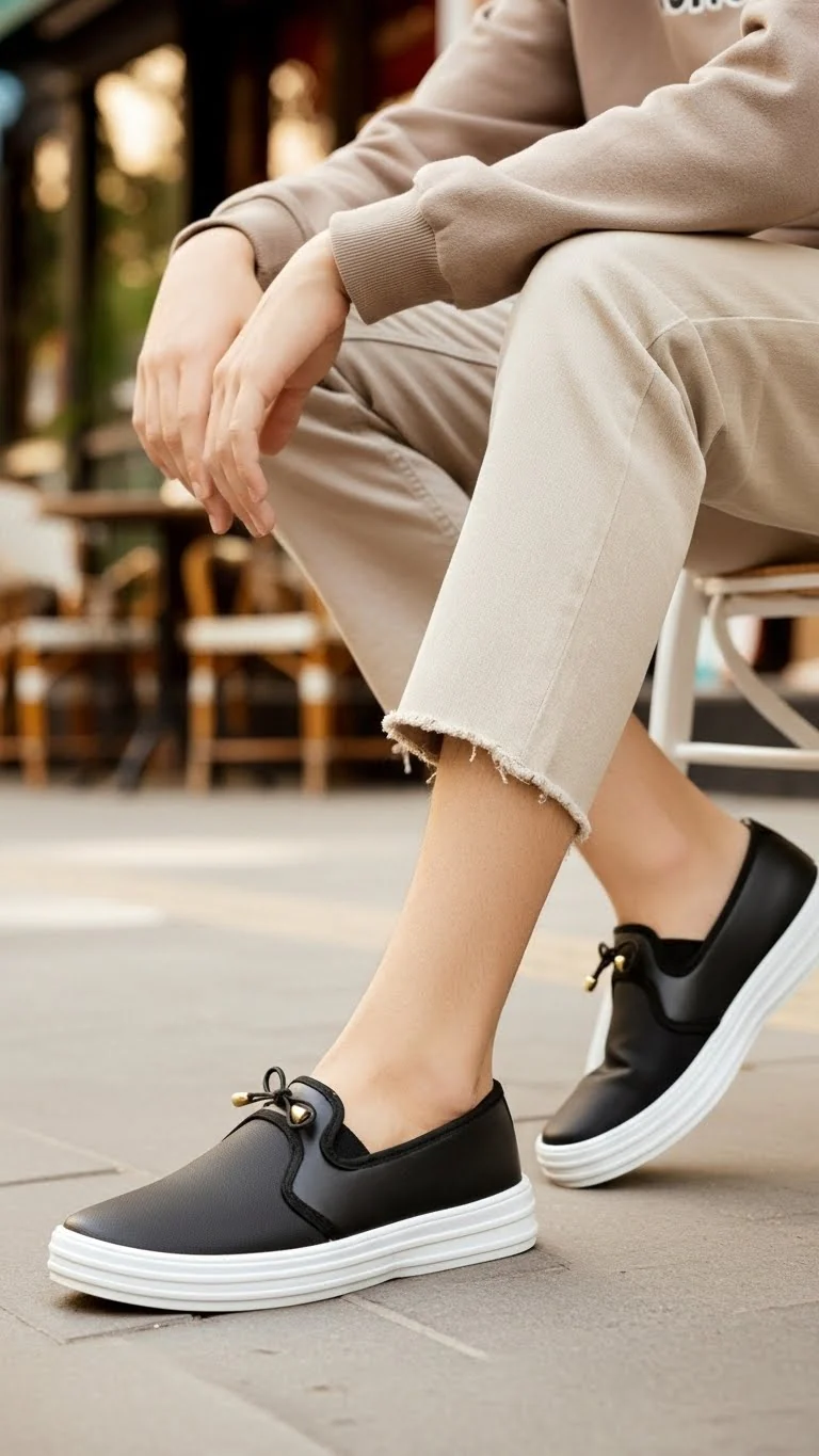 Black Sneaker WN6158