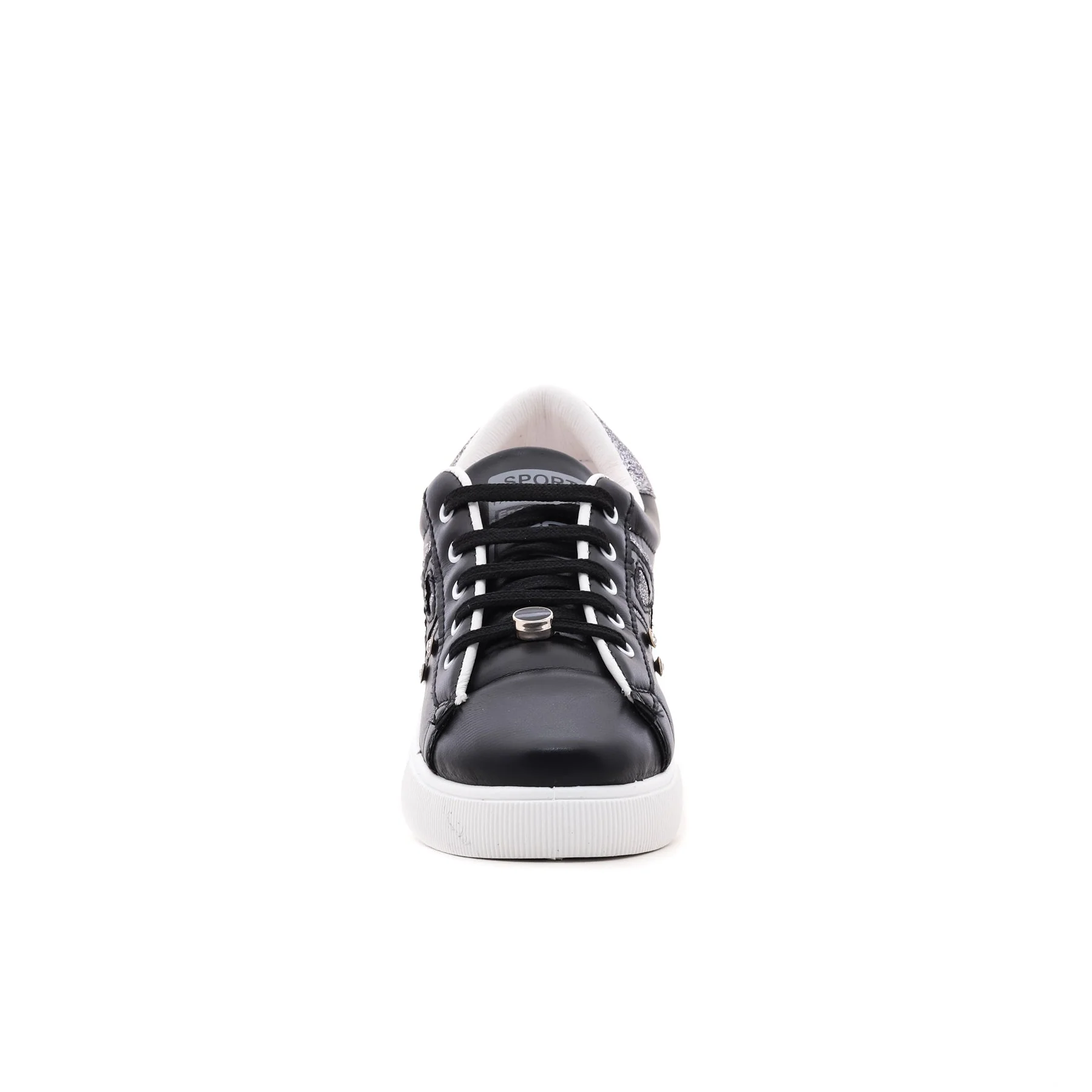 Black Casual Sneakers AT7109 - Image 3