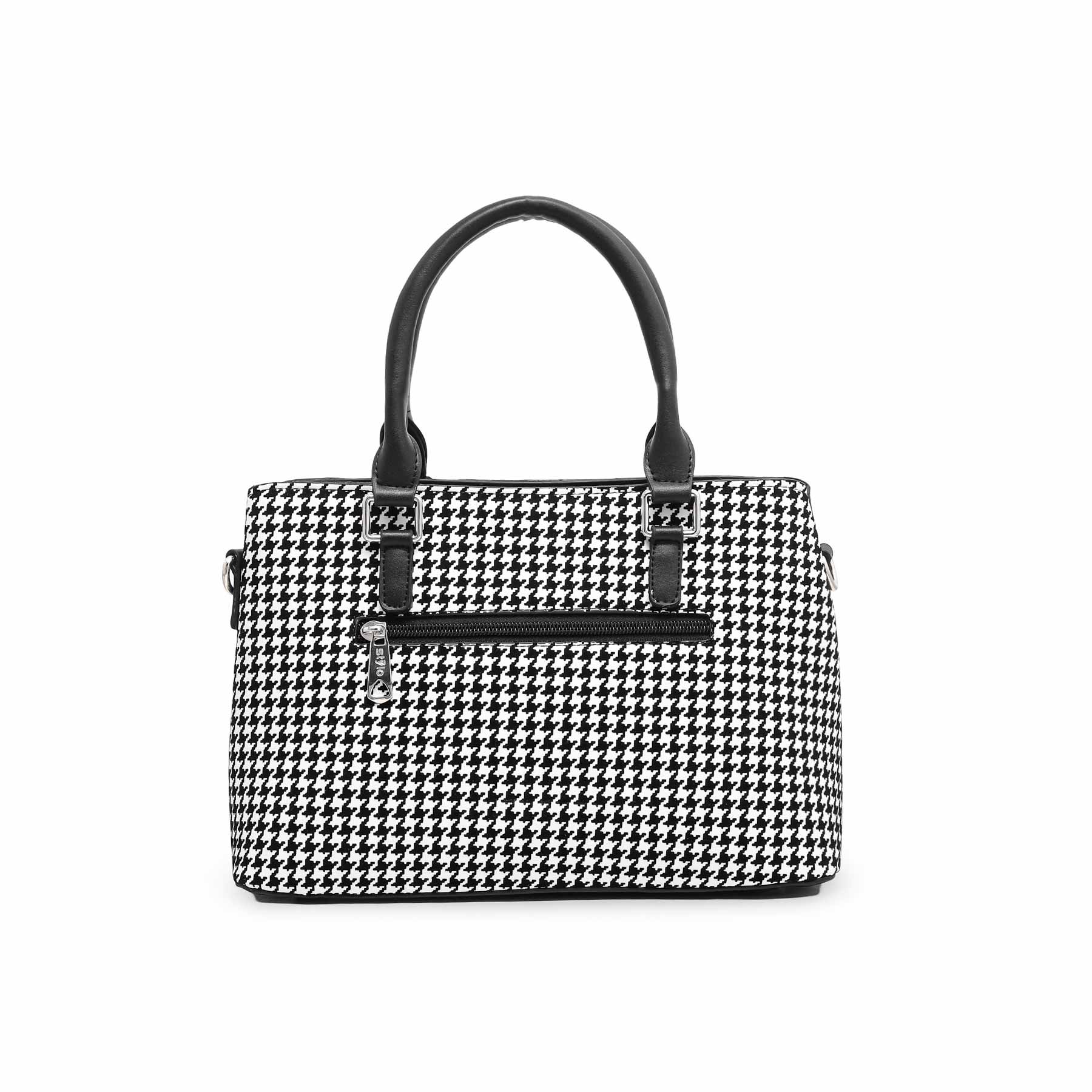 Black Tote Hand Bag P55563 - Image 3