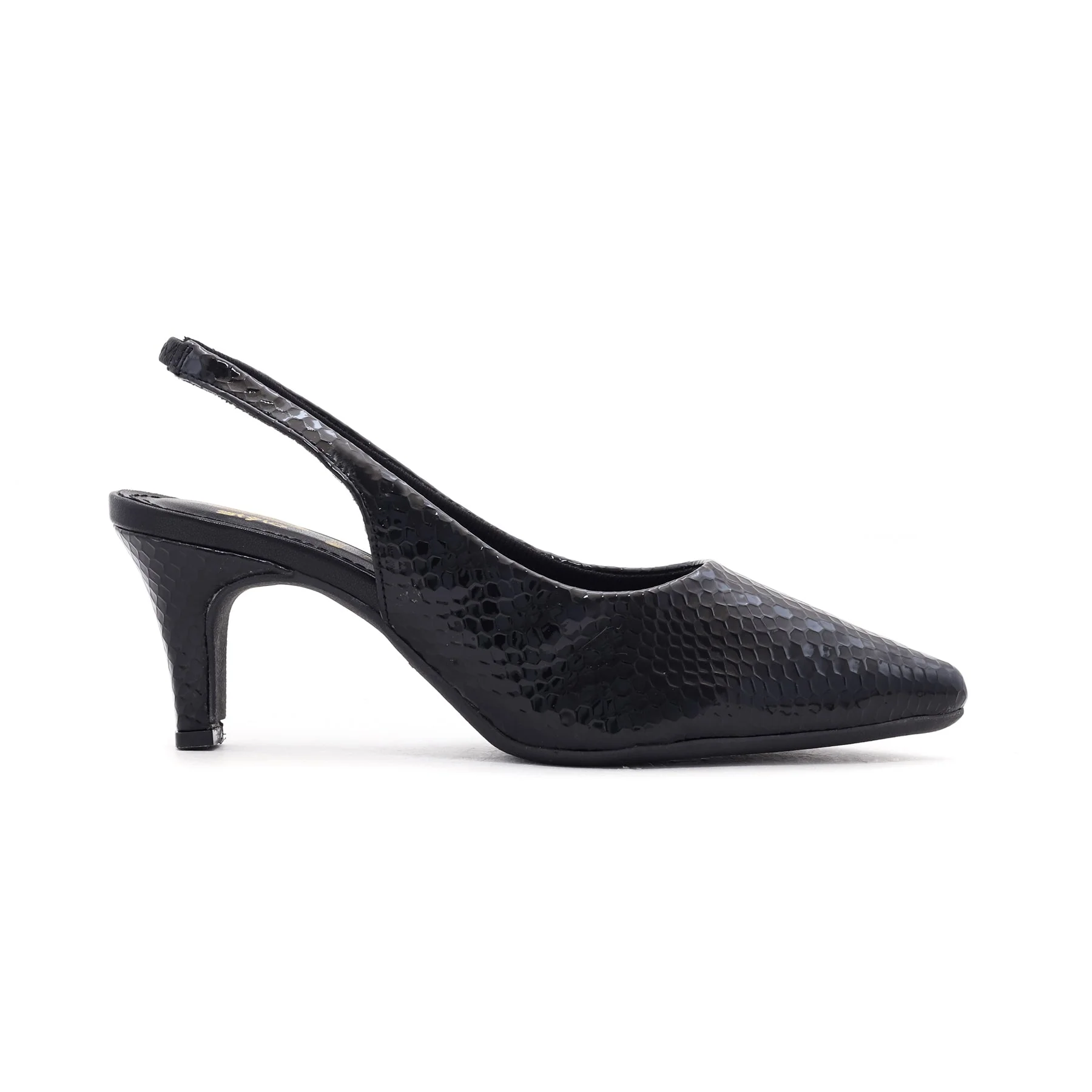 Black Back Open Shoes WN5233 - Image 2