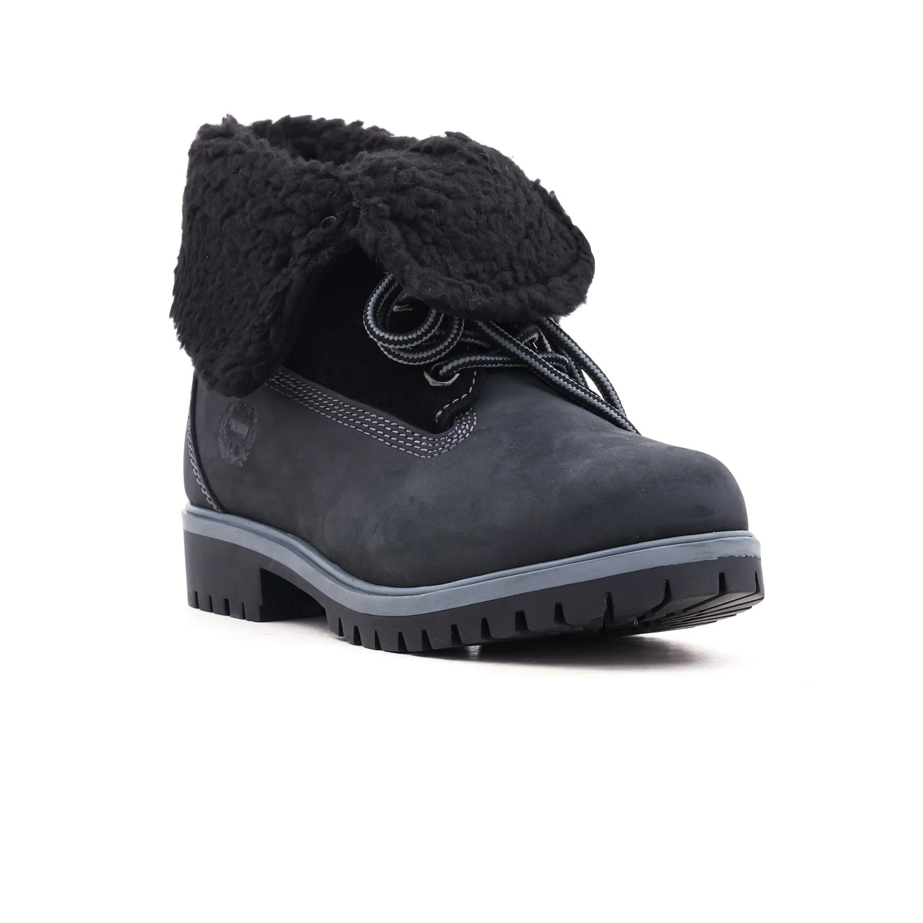 Black Winter Long Shoes WN9012 - Image 2