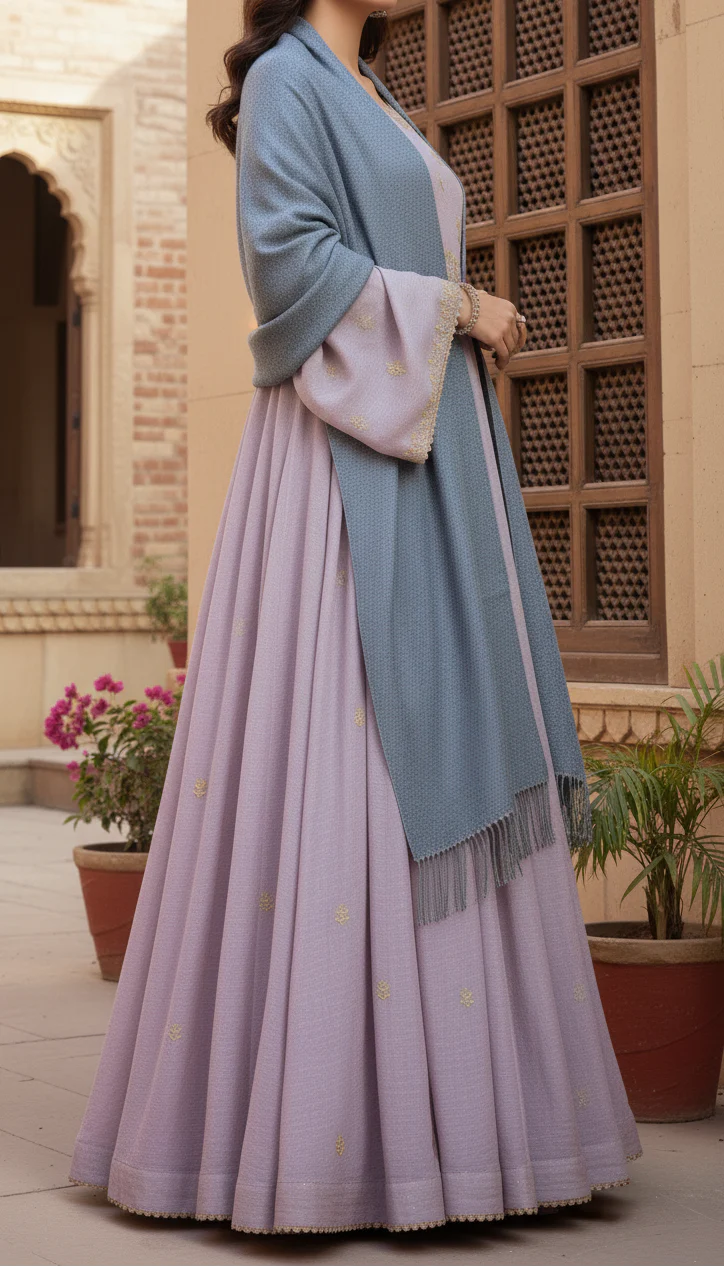 Black Winter Stole PN5211 - Image 2