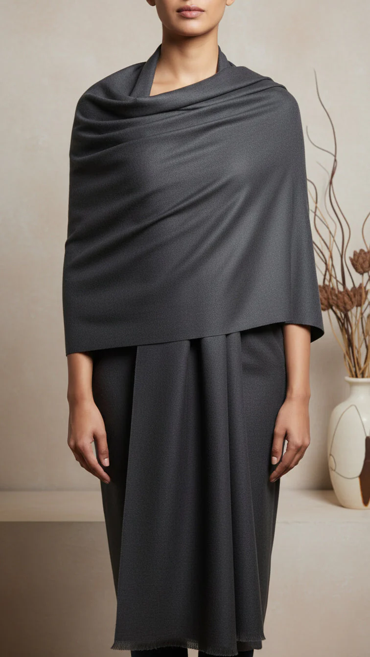 Black Winter Stole PW5742