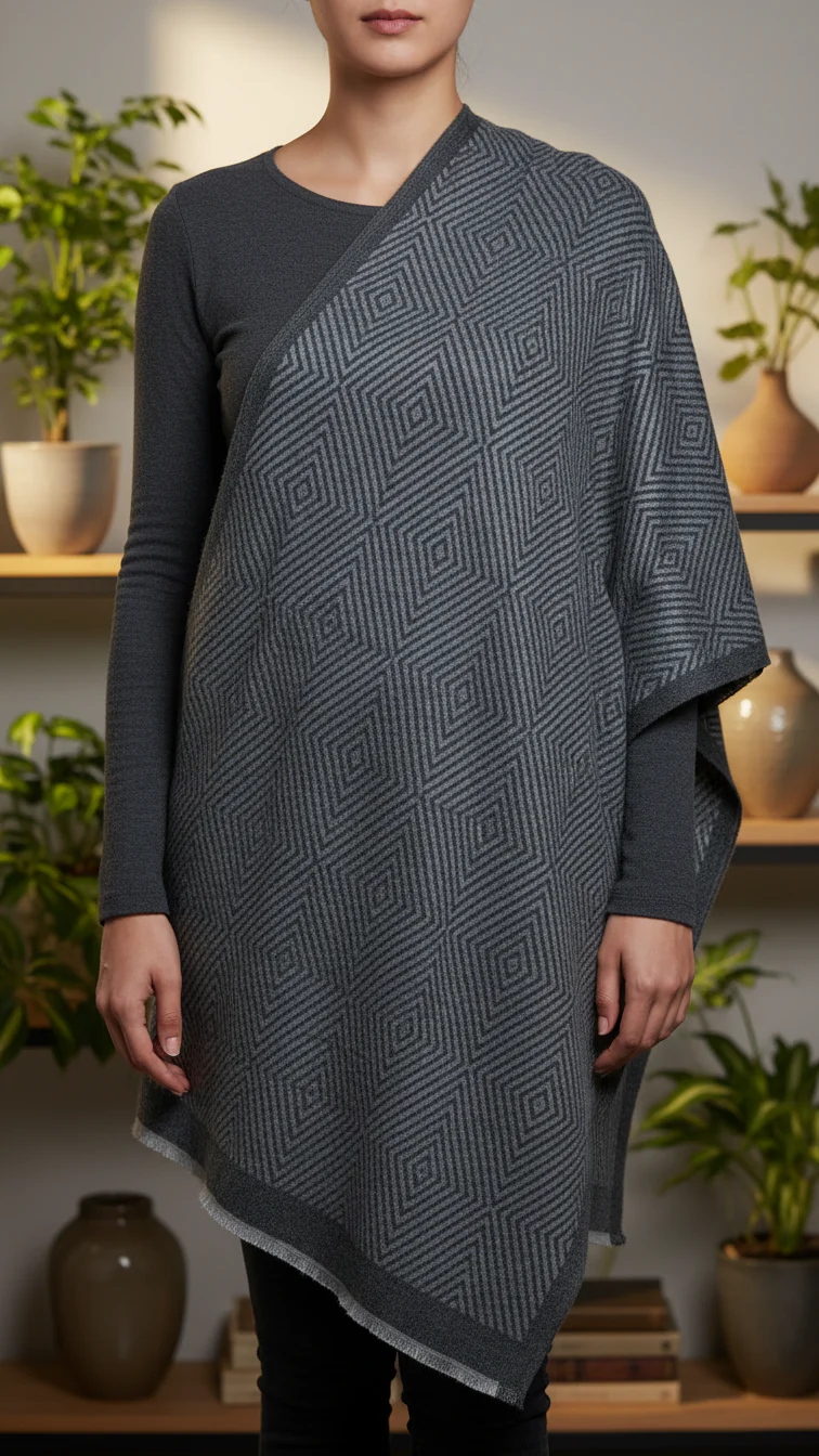 Black Winter Stole PW5771