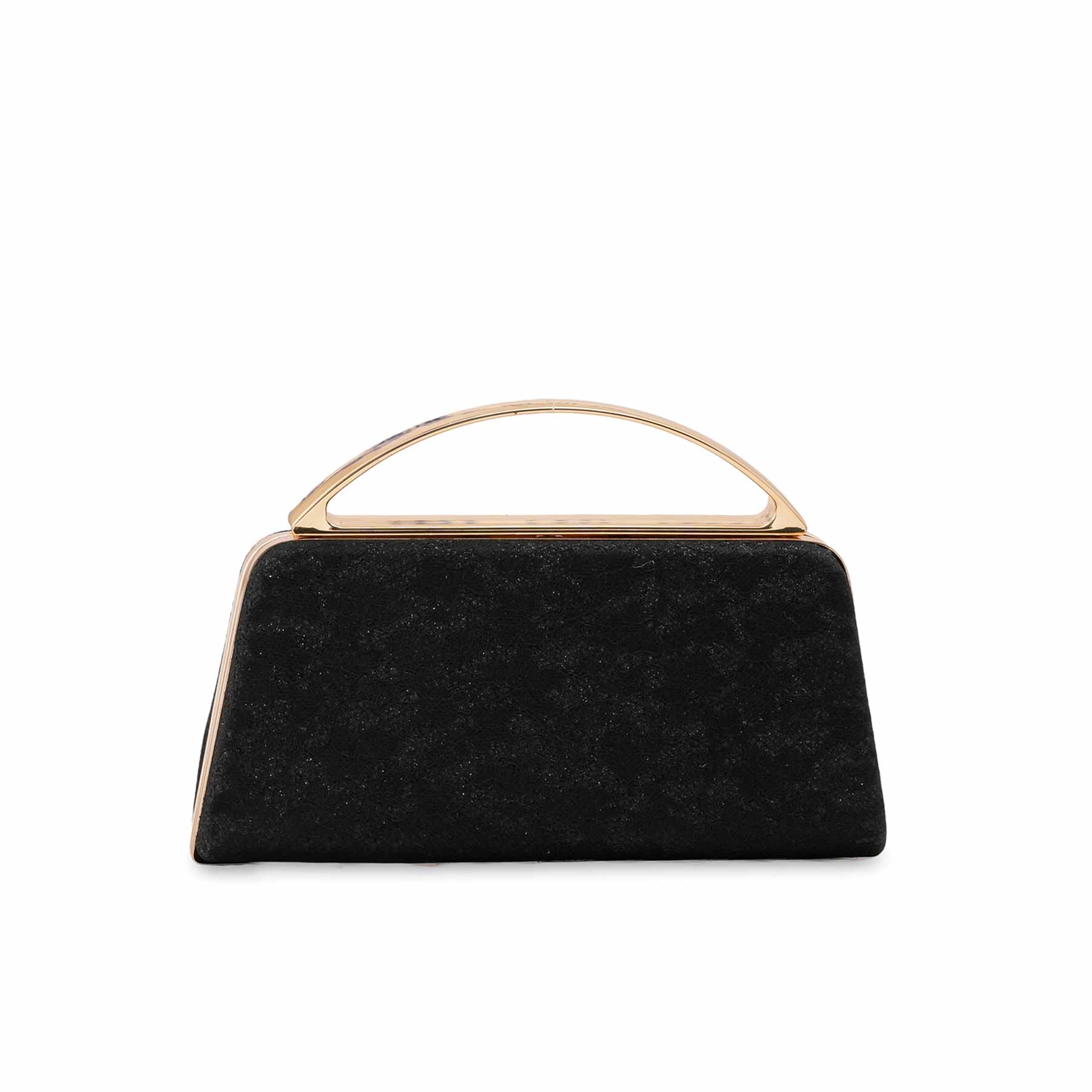 Black Women Fancy Clutch P15709 - Image 4