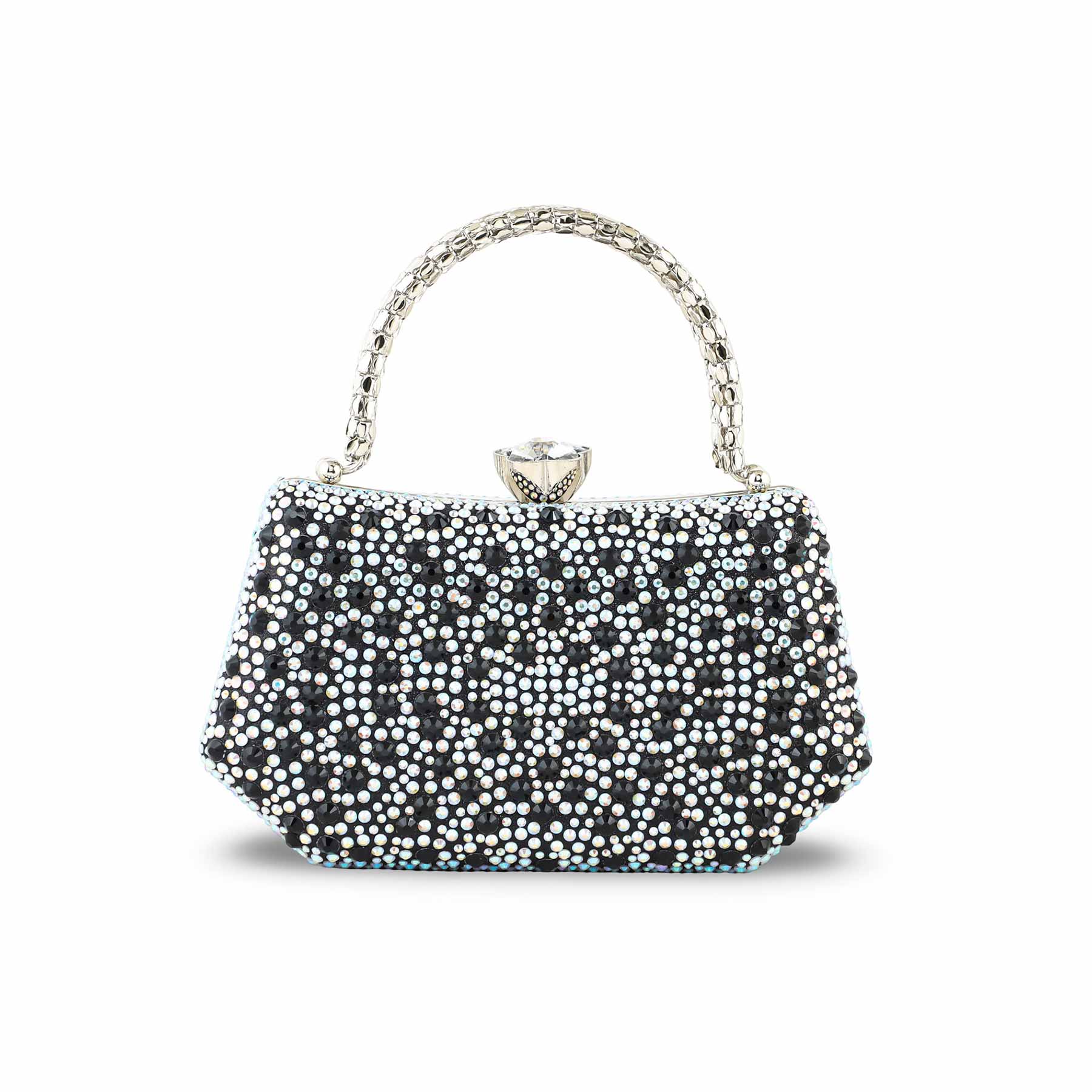 Black Women Fancy Clutch P24387 - Image 2