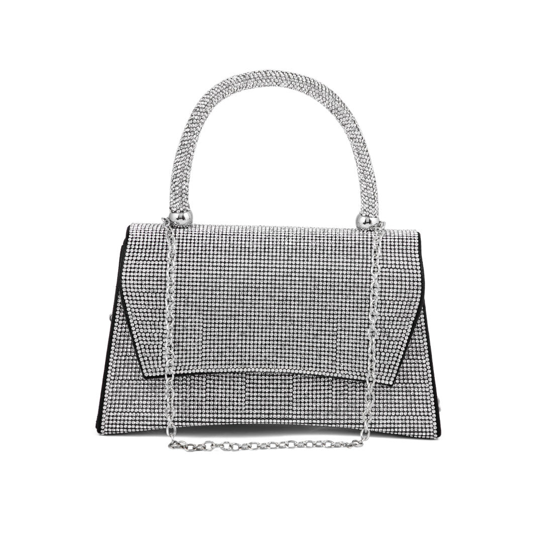 Black Women Fancy Shoulder Bag P24326 - Image 2