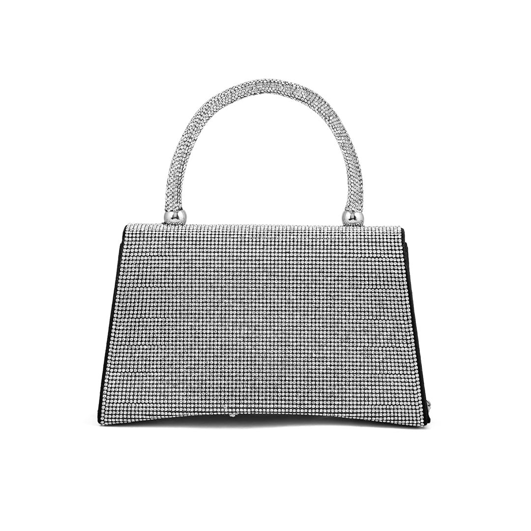 Black Women Fancy Shoulder Bag P24326 - Image 4
