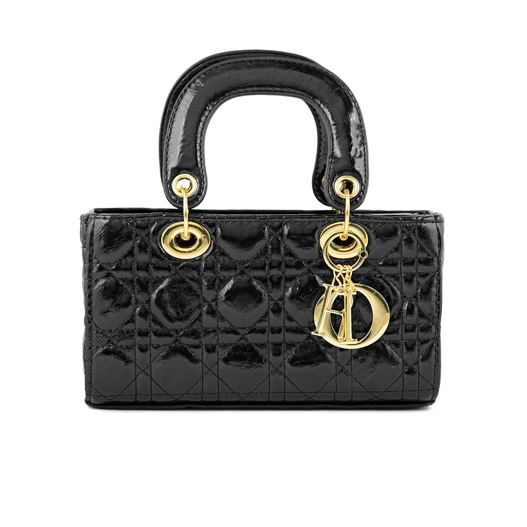 Black Women Formal Hand Bag P24130 - Image 2