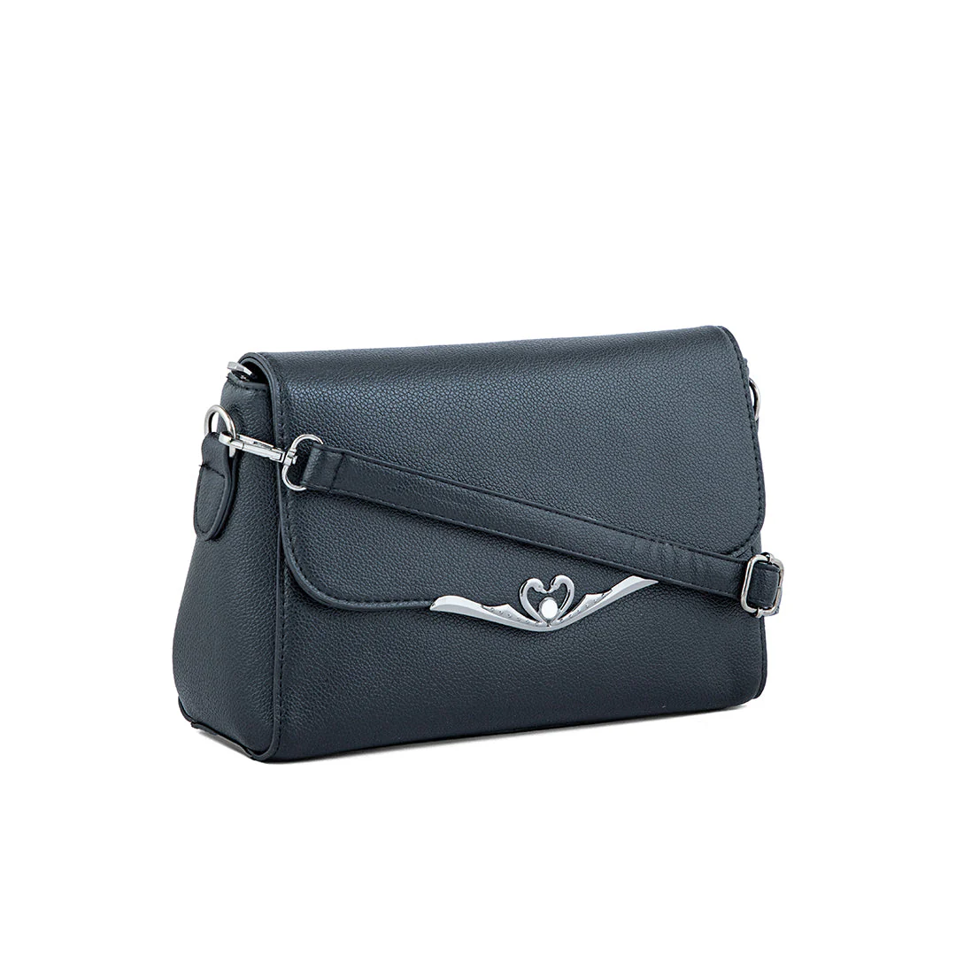 Black Women Formal Shoulder Bag P36240 - Image 2