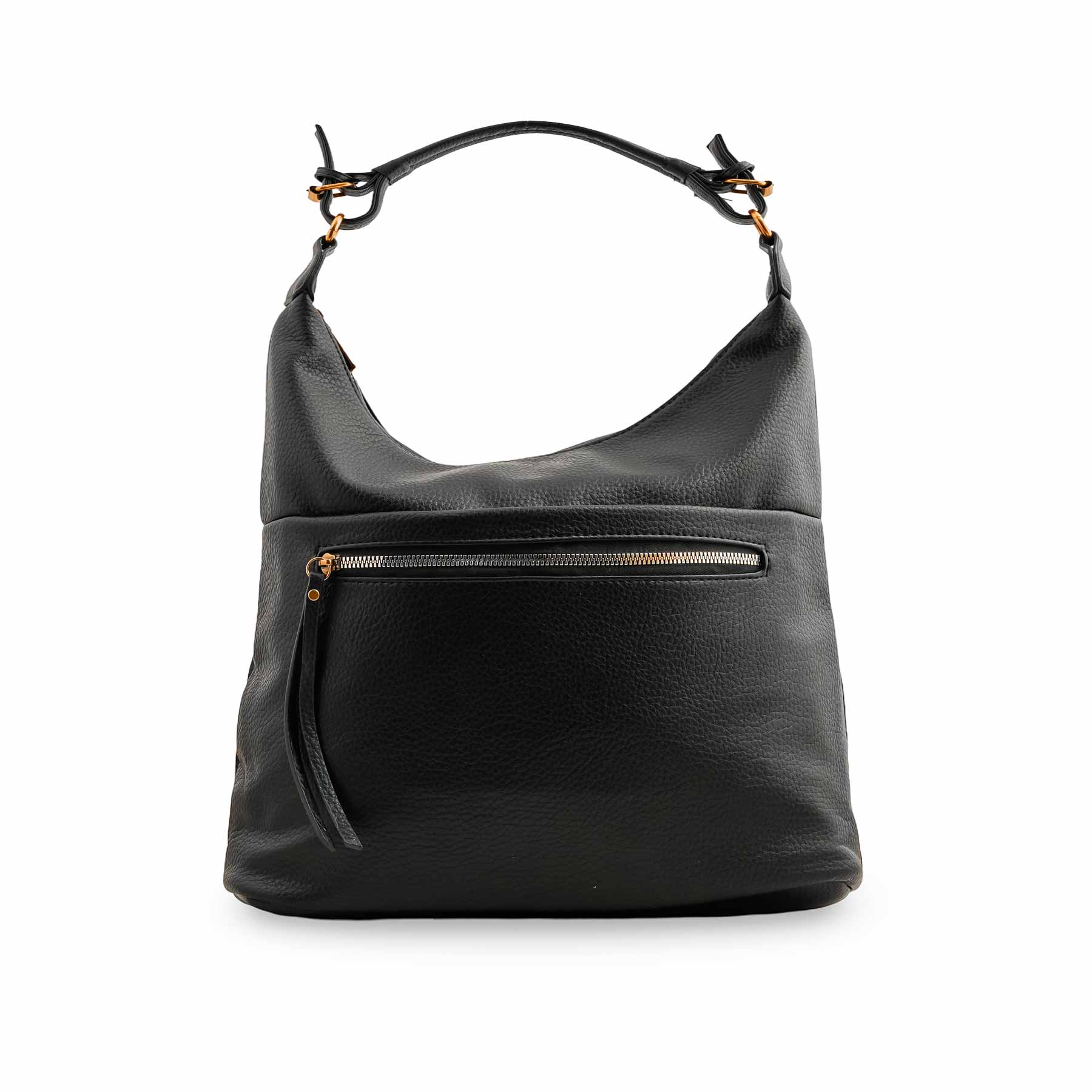 Black Women Formal Shoulder Bag P36359 - Image 2