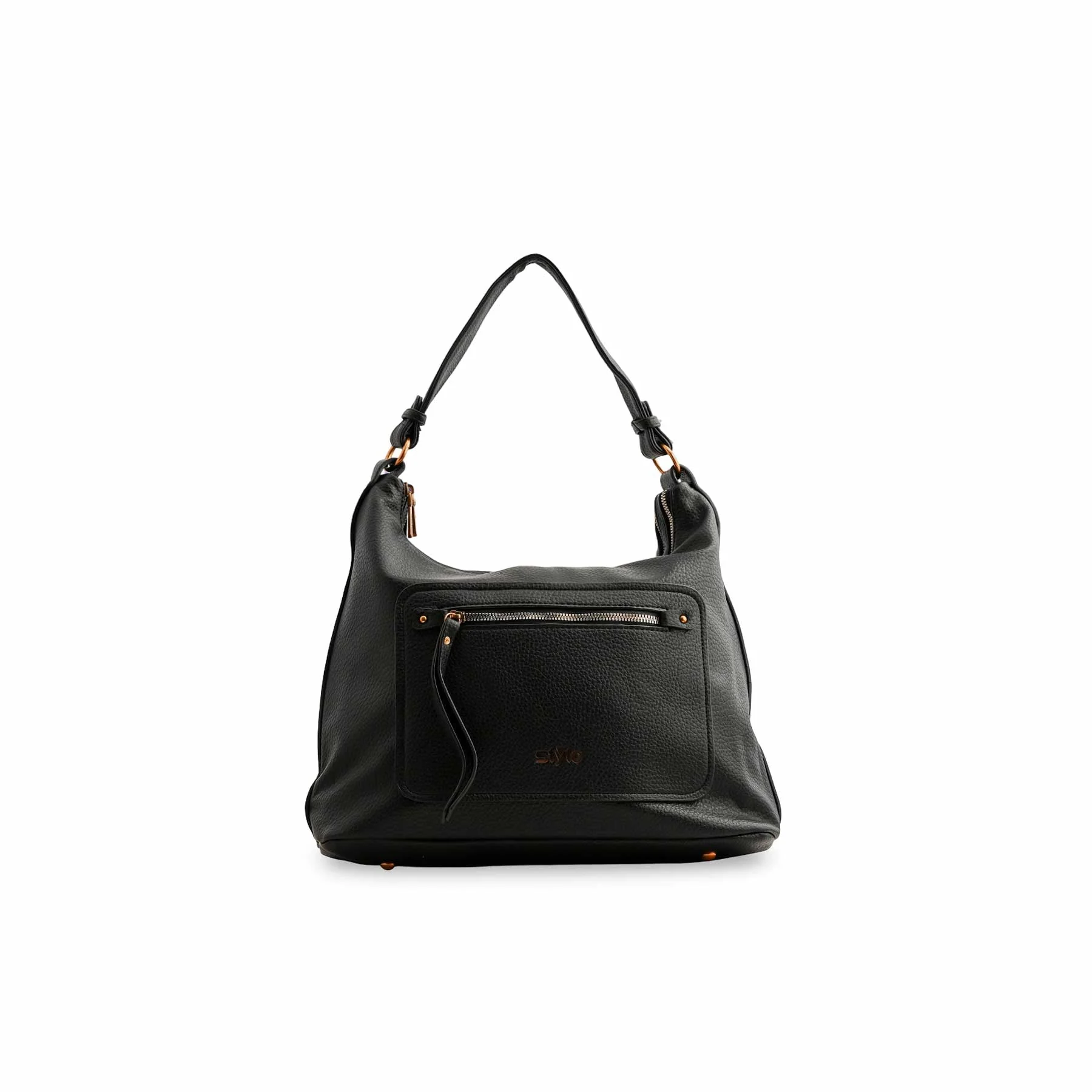 Black Women Formal Shoulder Bag P36361 - Image 2