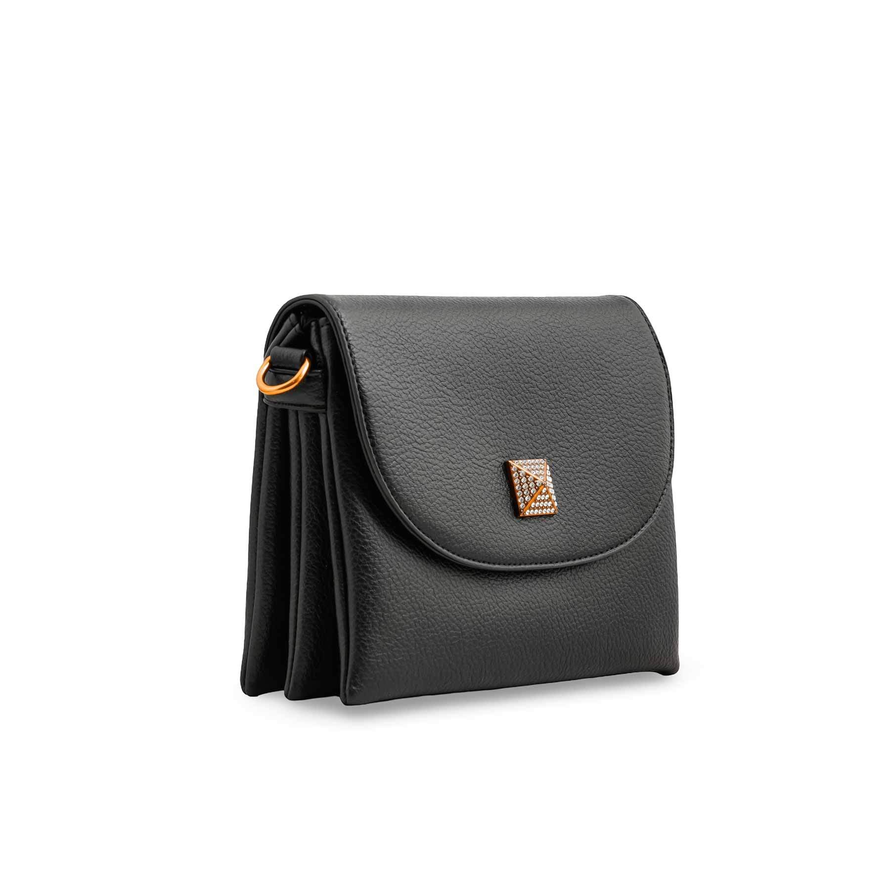 Black Women Formal Shoulder Bag P36377 - Image 2