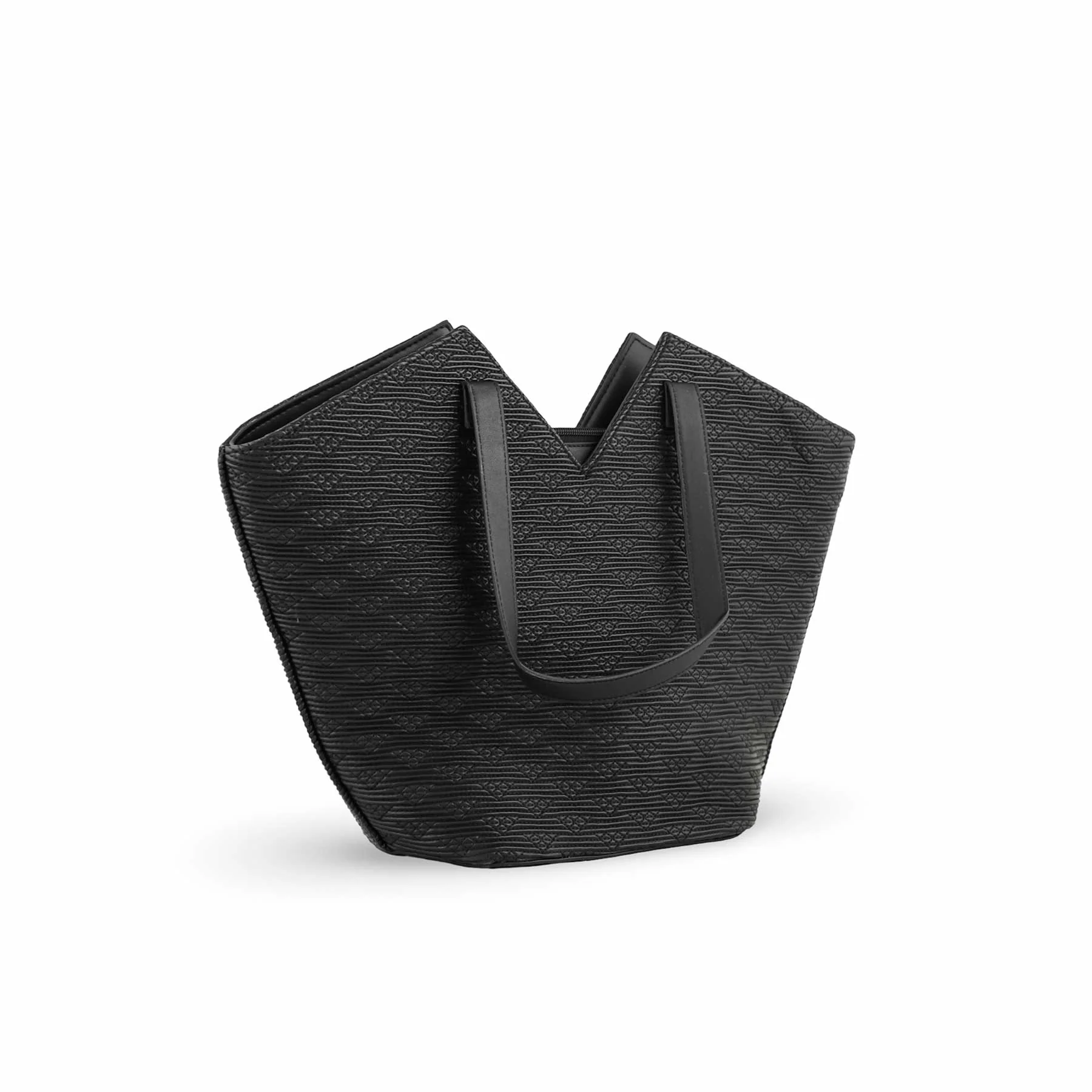 Black Women Formal Shoulder Bag P55670 - Image 3