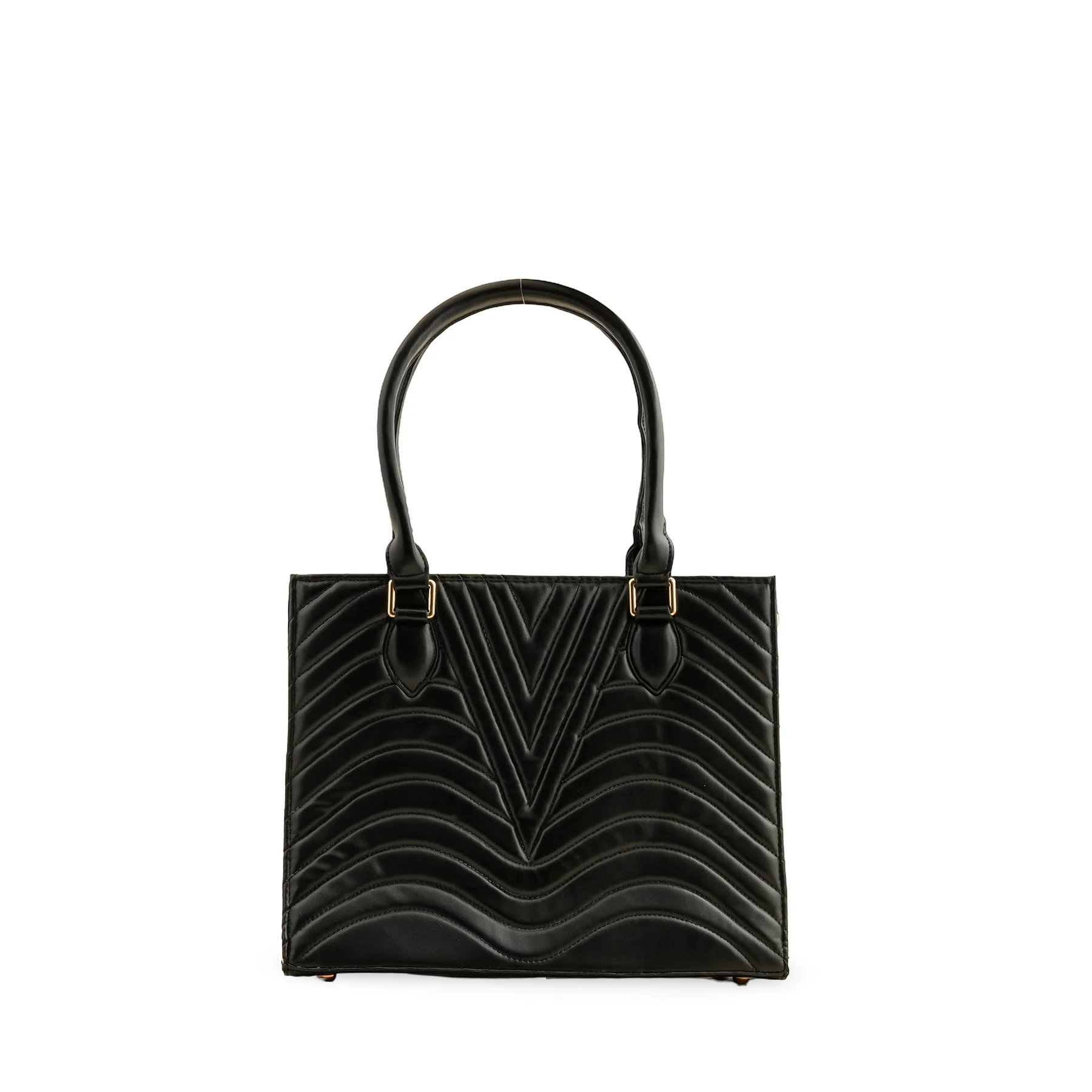 Black Women Formal Shoulder Bag P55726 - Image 2