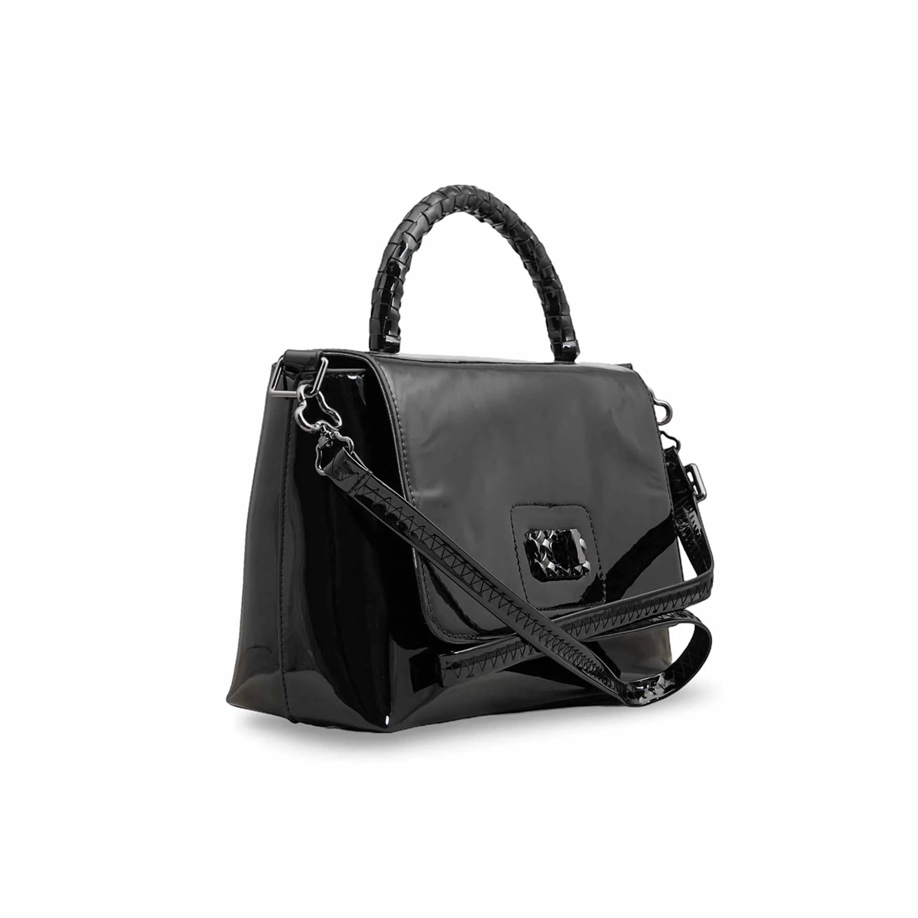 Black Women Formal Shoulder Bag P55812 - Image 3