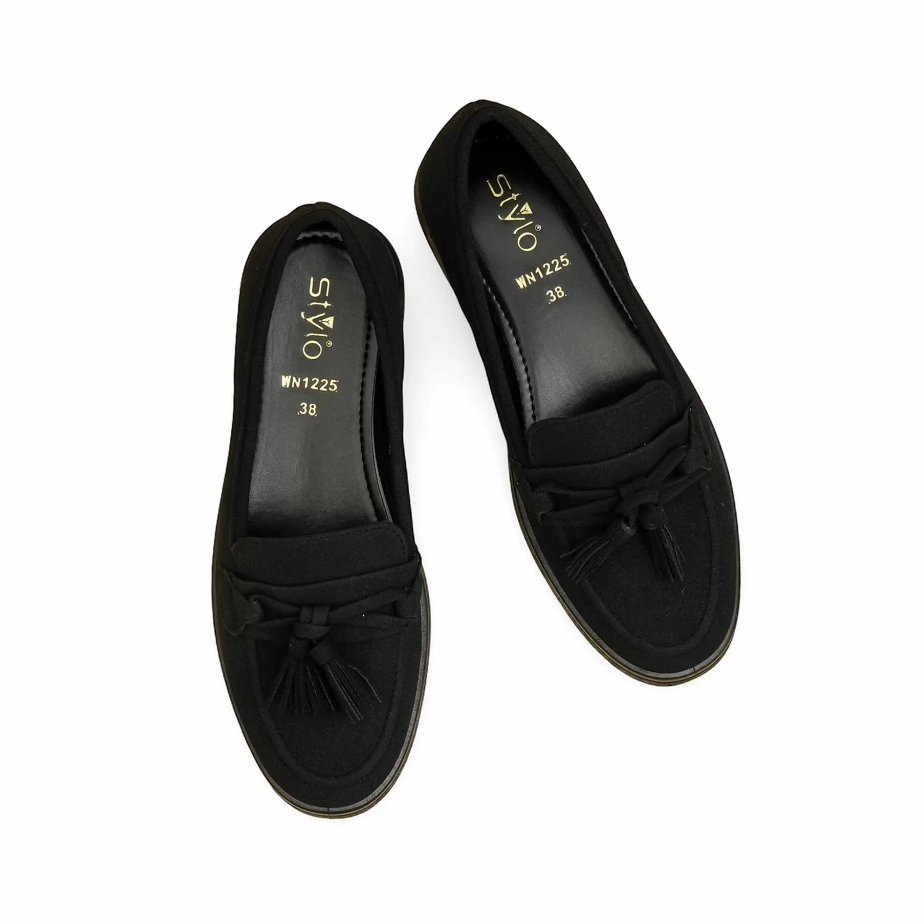Black Women Moccasin WN1225 - Image 5