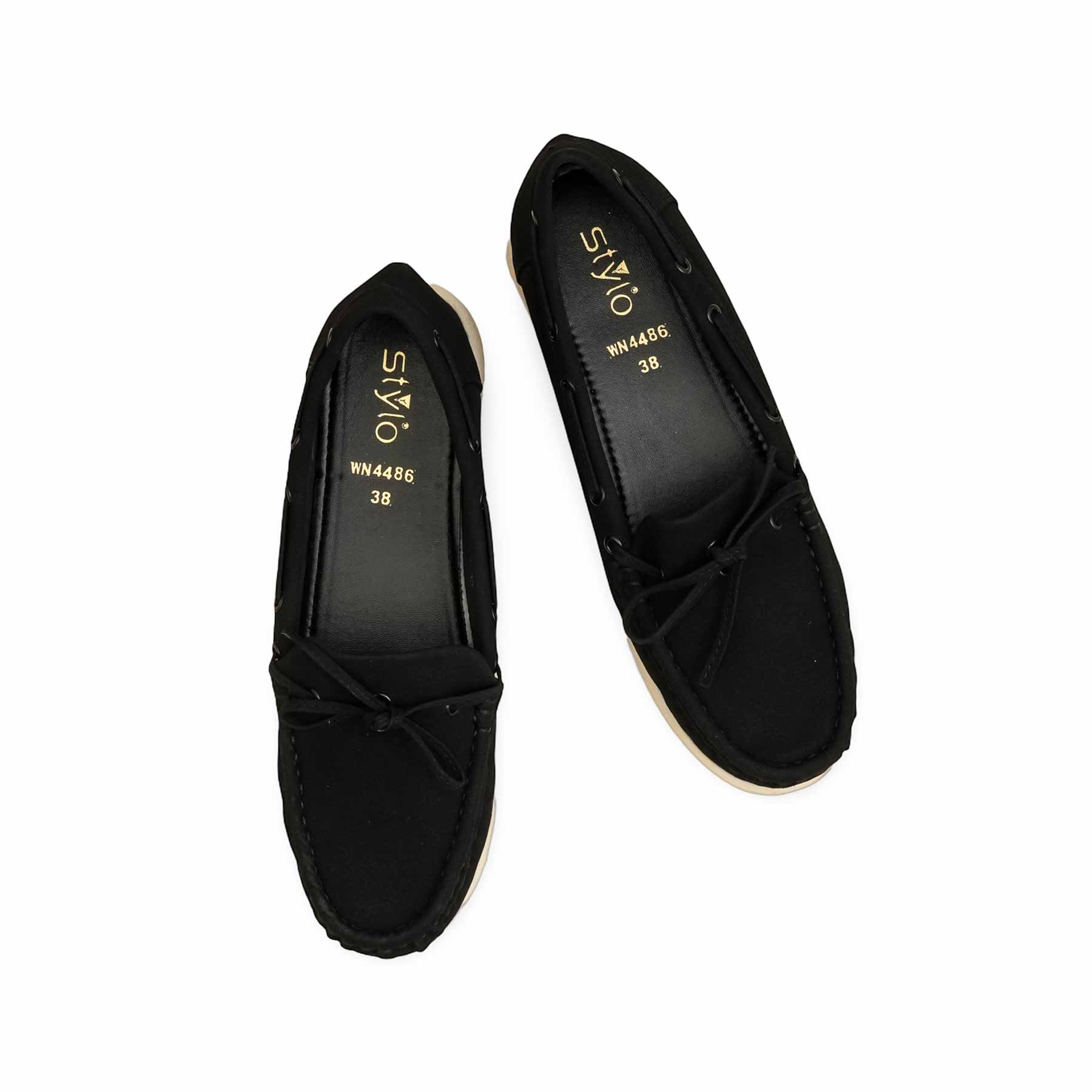 Black Women Moccasin WN4486 - Image 5