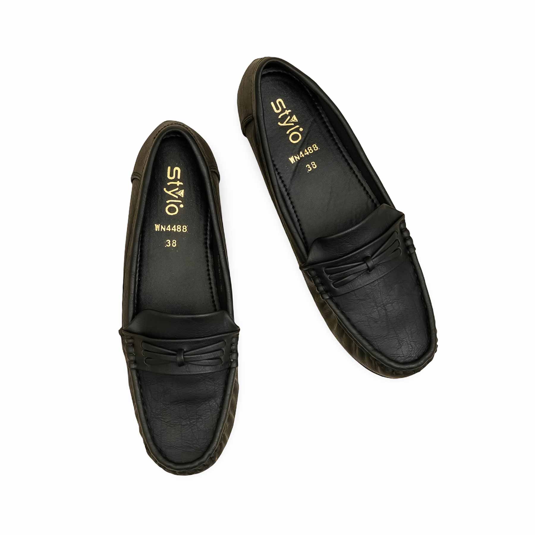 Black Women Moccasin WN4488 - Image 6