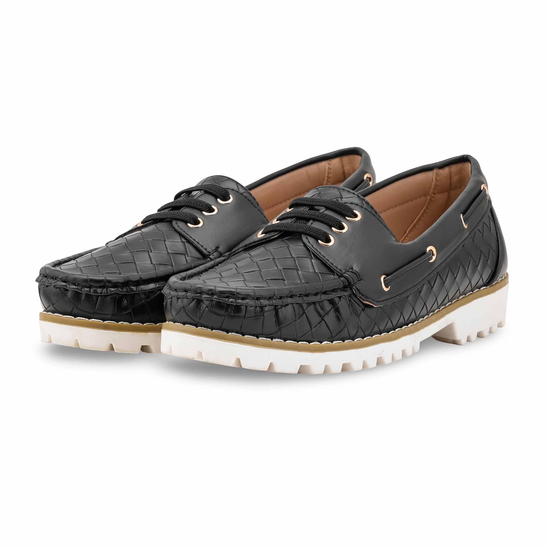 Black Women Moccasin WN4523 - Image 3