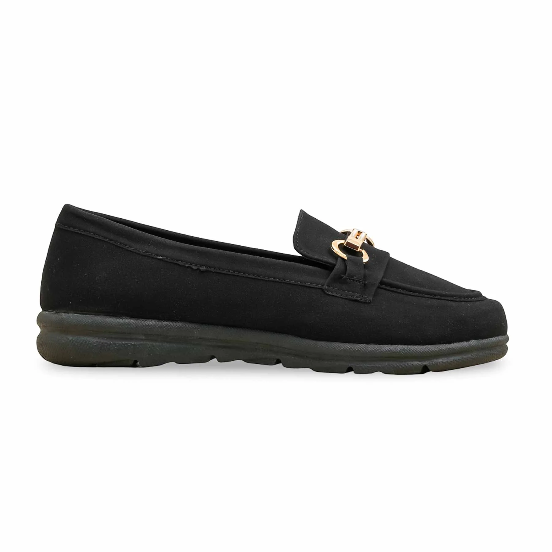 Black Women Moccasin WN4537 - Image 2