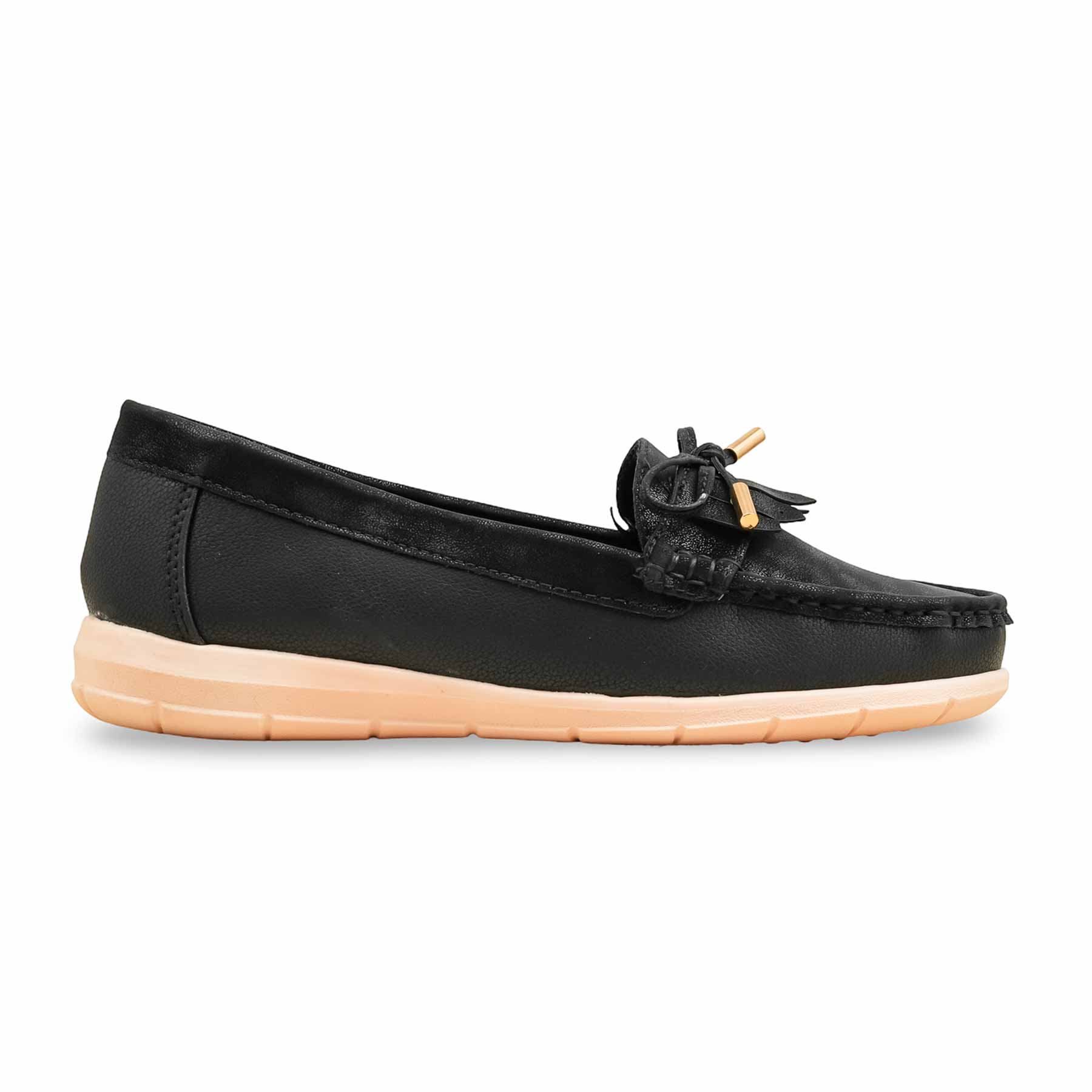 Black Women Moccasin WN4561 - Image 2