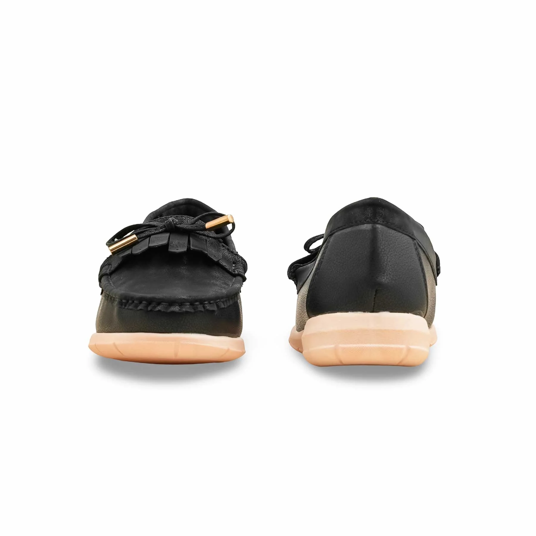 Black Women Moccasin WN4561 - Image 4