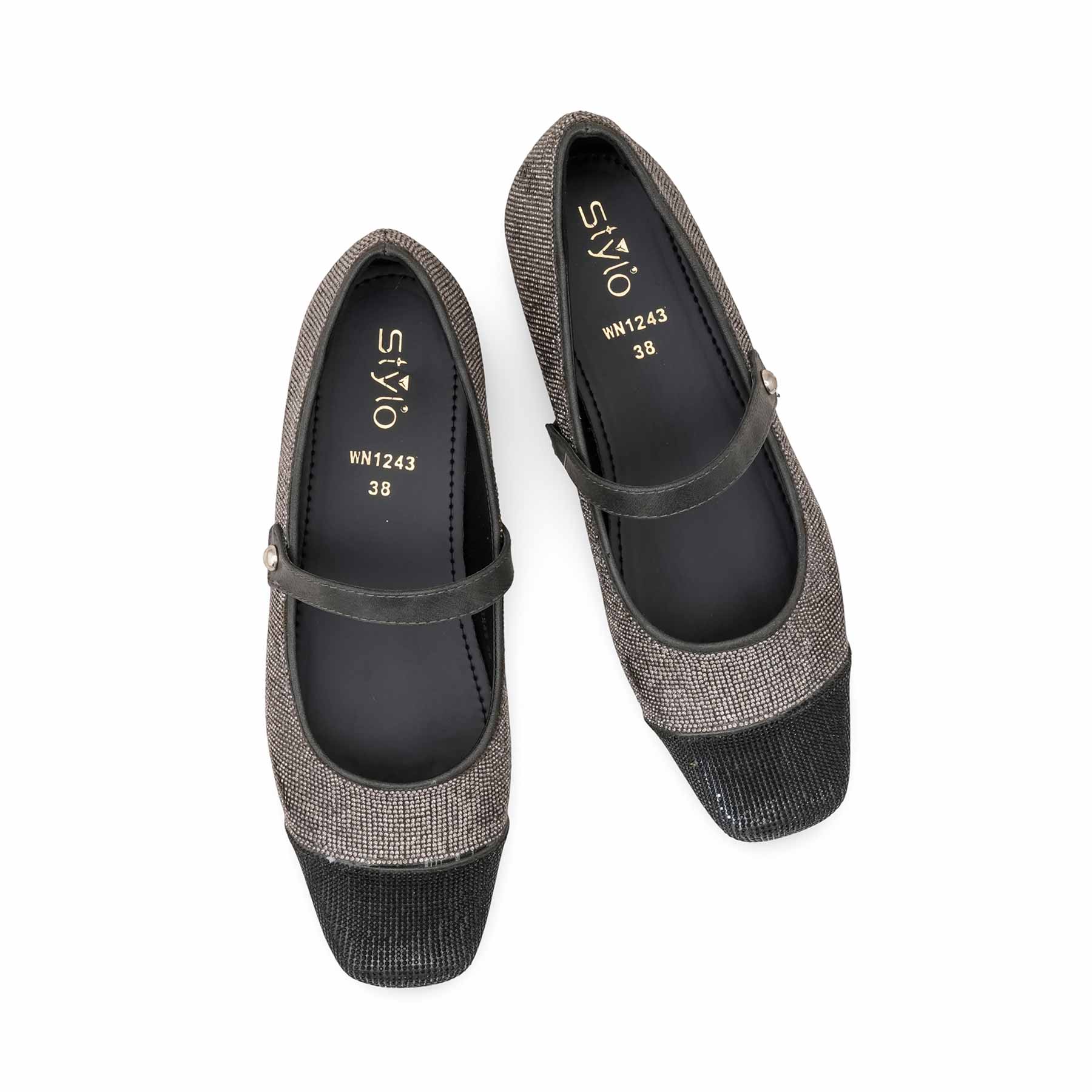 Black Women Pumps WN1243 - Image 5