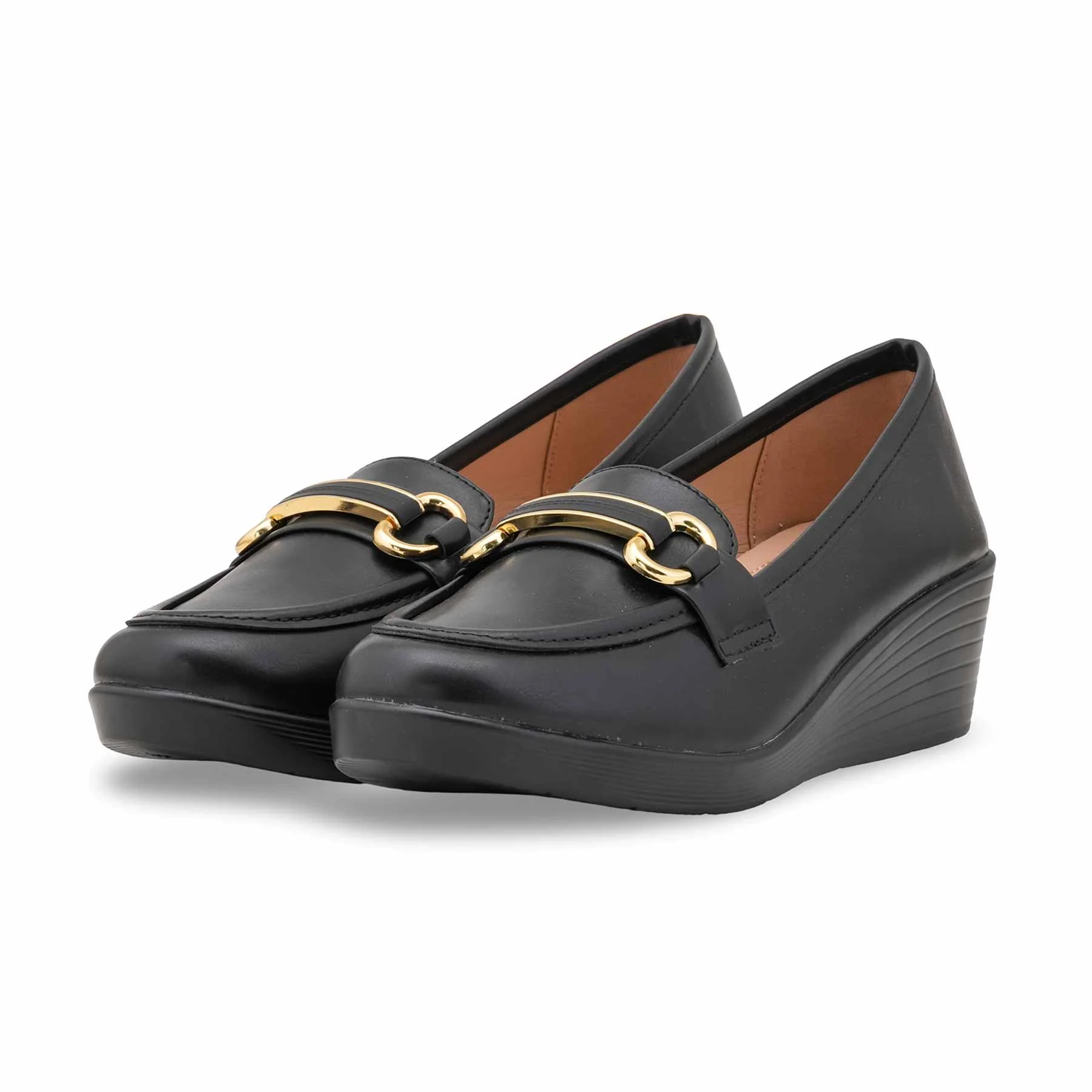 Black Women Pumps WN1333 - Image 3