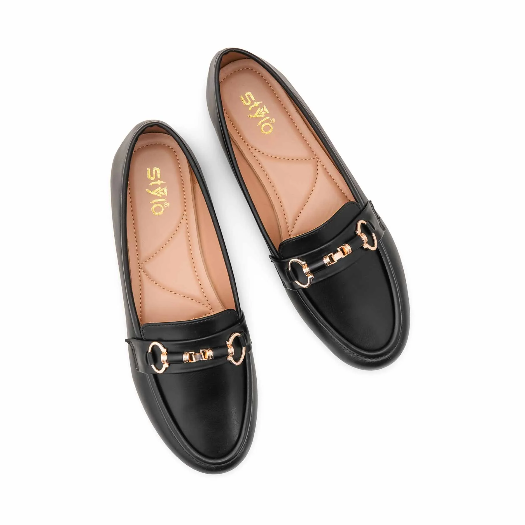 Black Women Pumps WN1335 - Image 6