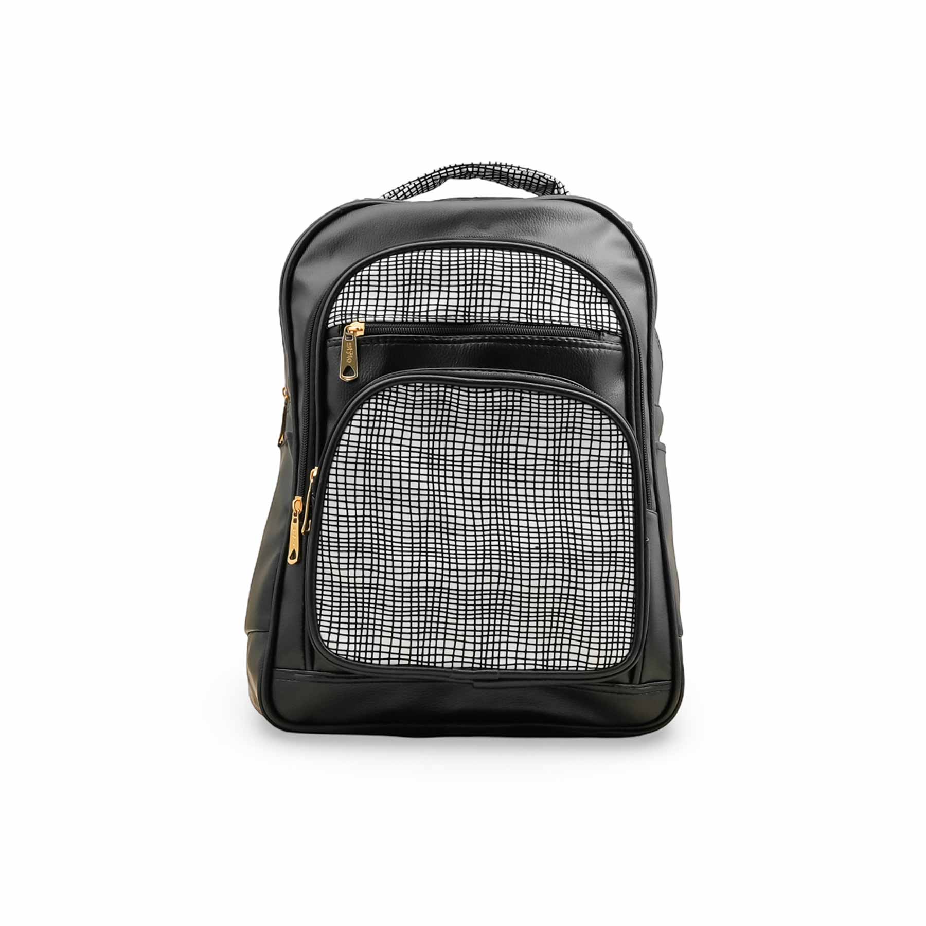 Blkwht Casual Backpack For Women P56273 - Image 2