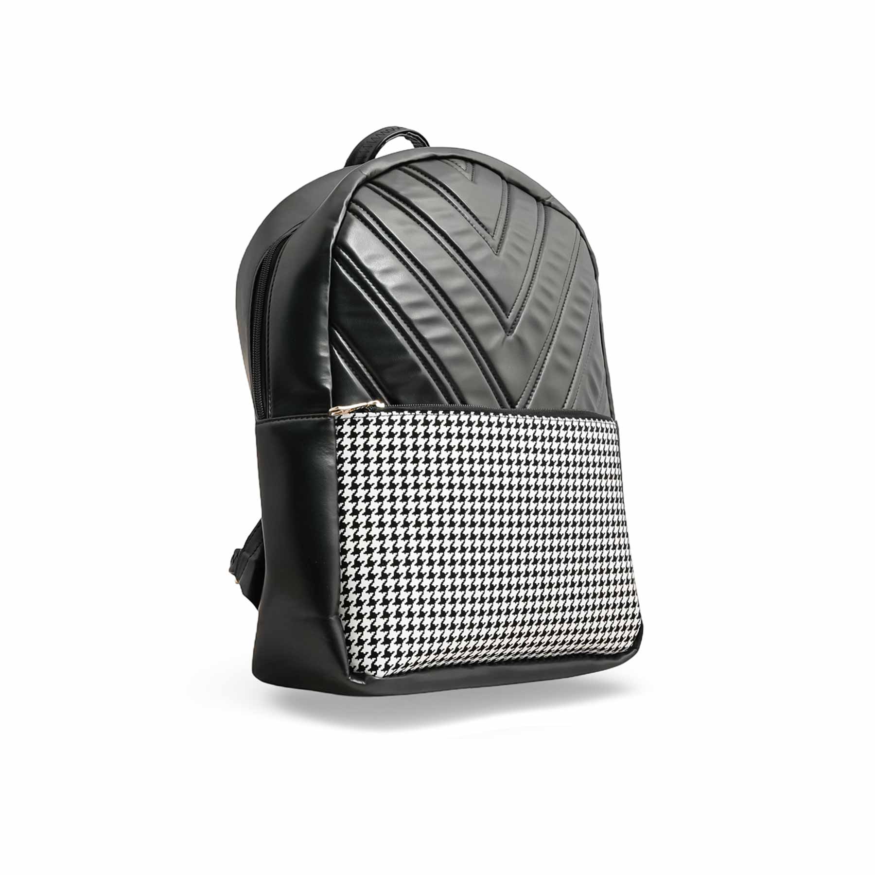 Blkwht Formal Backpack P55768 - Image 3