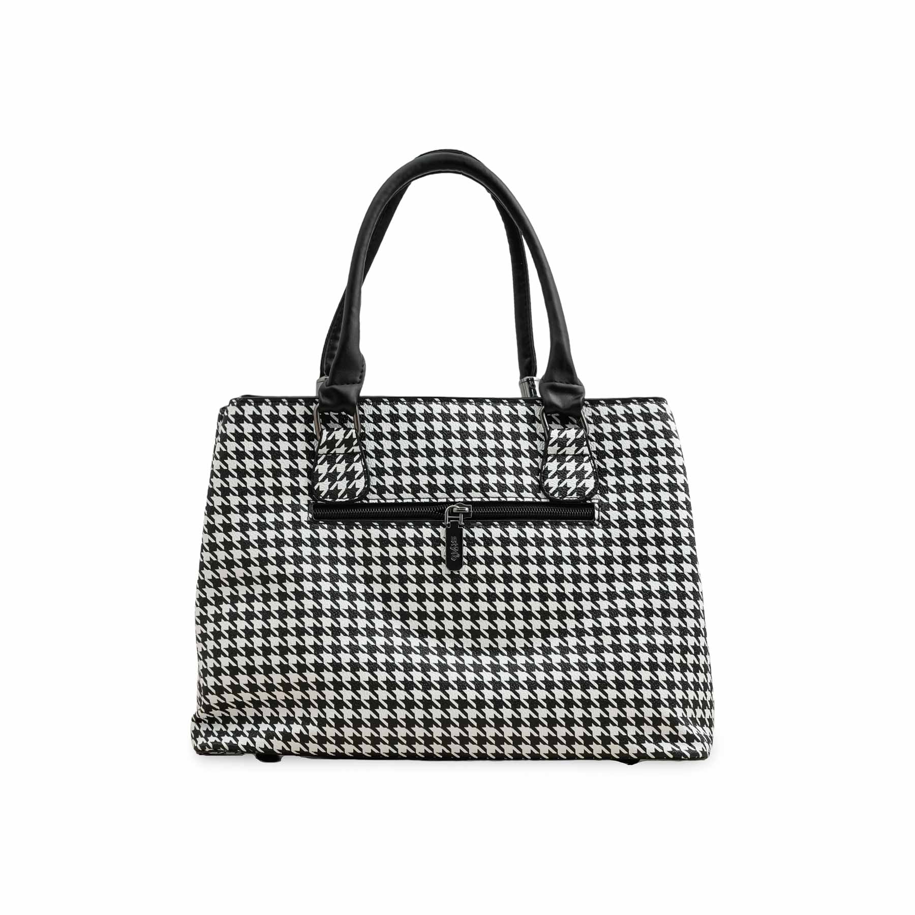 Blkwht Formal Hand Bag P36275 - Image 3